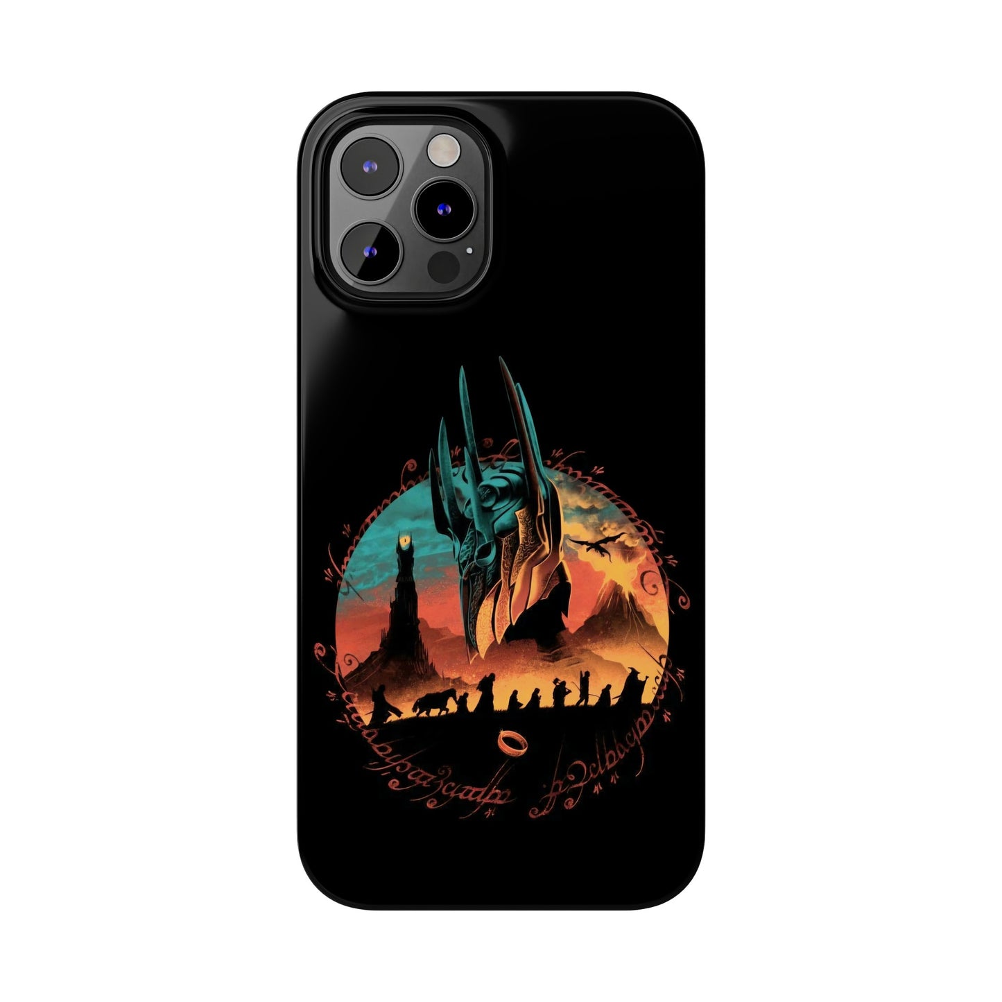LOTR Fellowship on the Way iPhone Cases: Journey with the Heroes