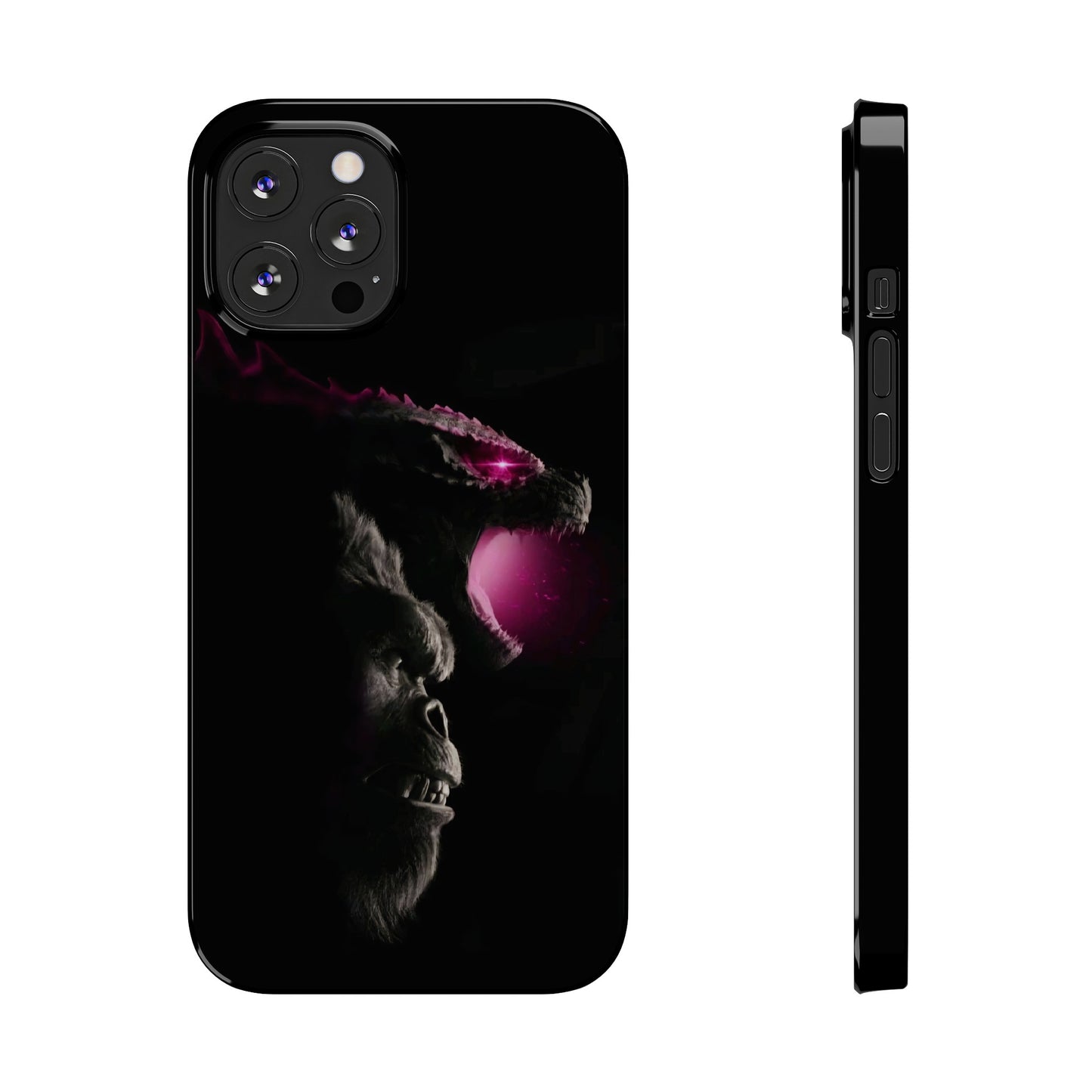 Godzilla x Kong New Age iPhone Cases: Unleash the Titans (Purple Edition)
