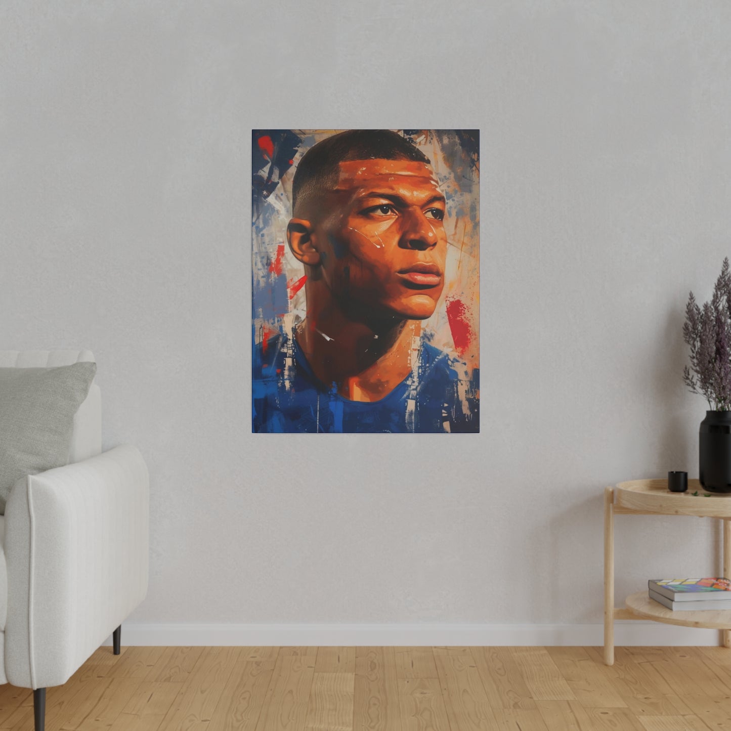 MBappe Wall Art Canvas