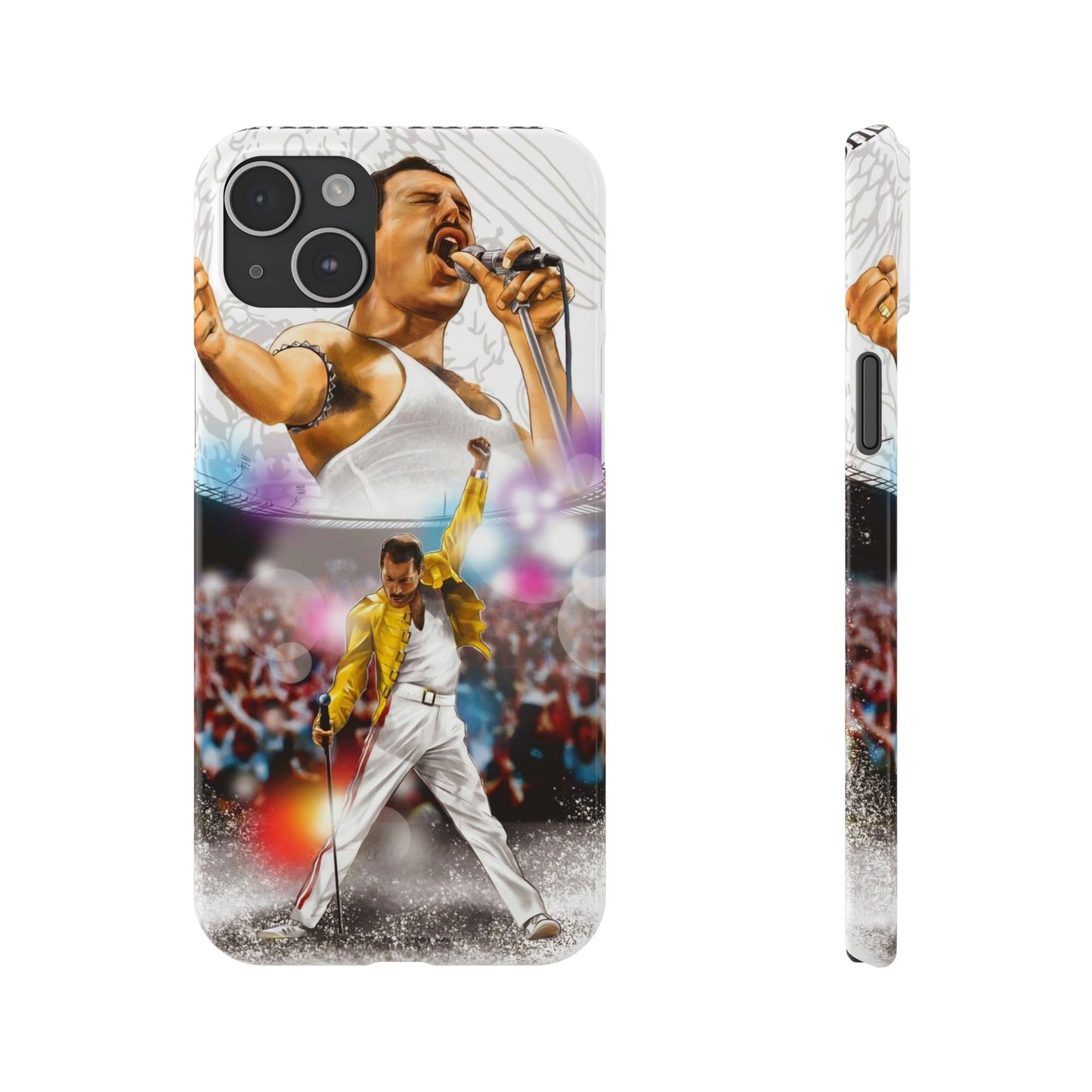 Freddy Mercury & Queen iPhone 15, 14, 13, 12 Cases