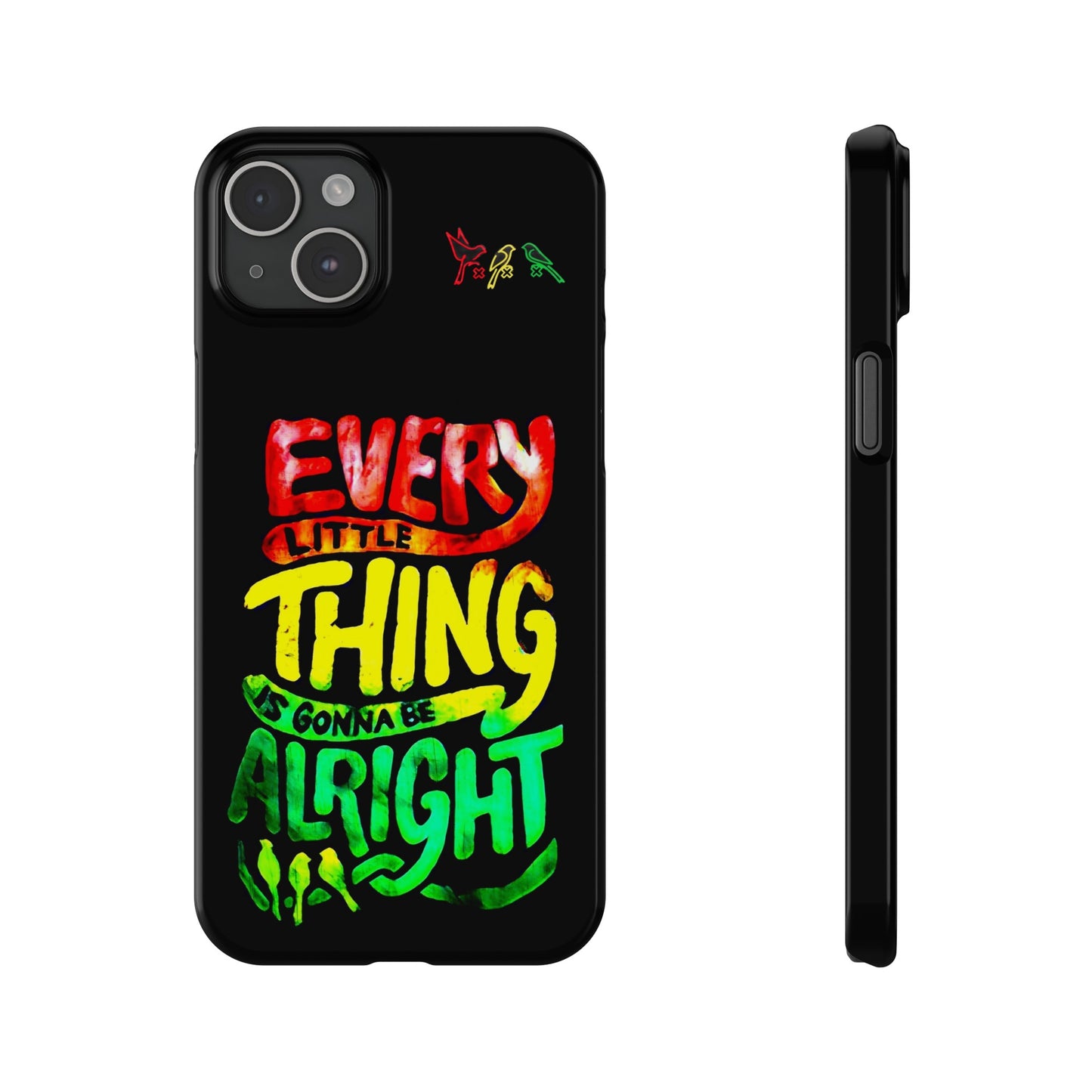 3 Little Birds - Bob Marley iPhone Cover: Peace and Protection