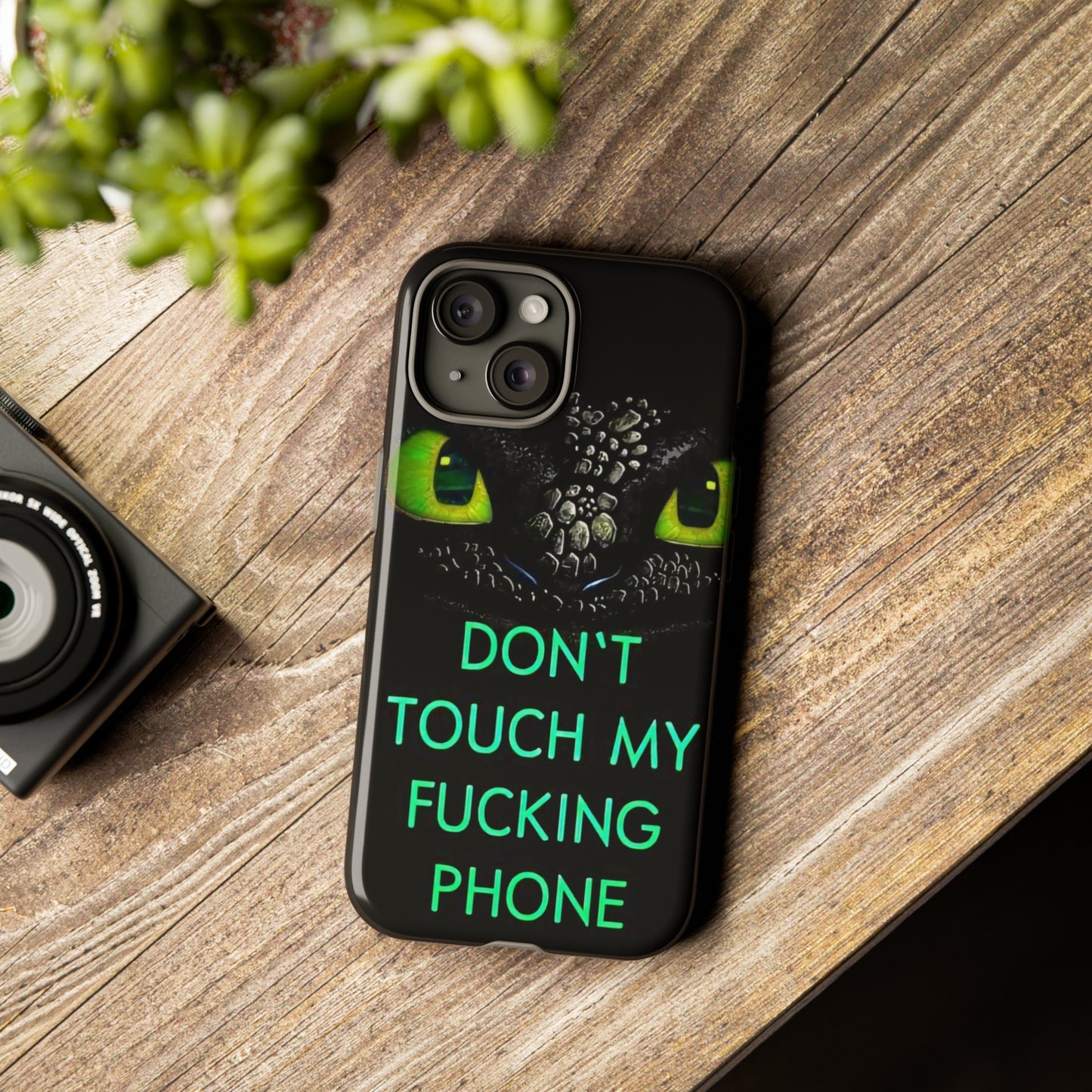 Don't Touch My Phone" Cases for iPhone 15, 14, 13, 12 and Galaxy S23, S22