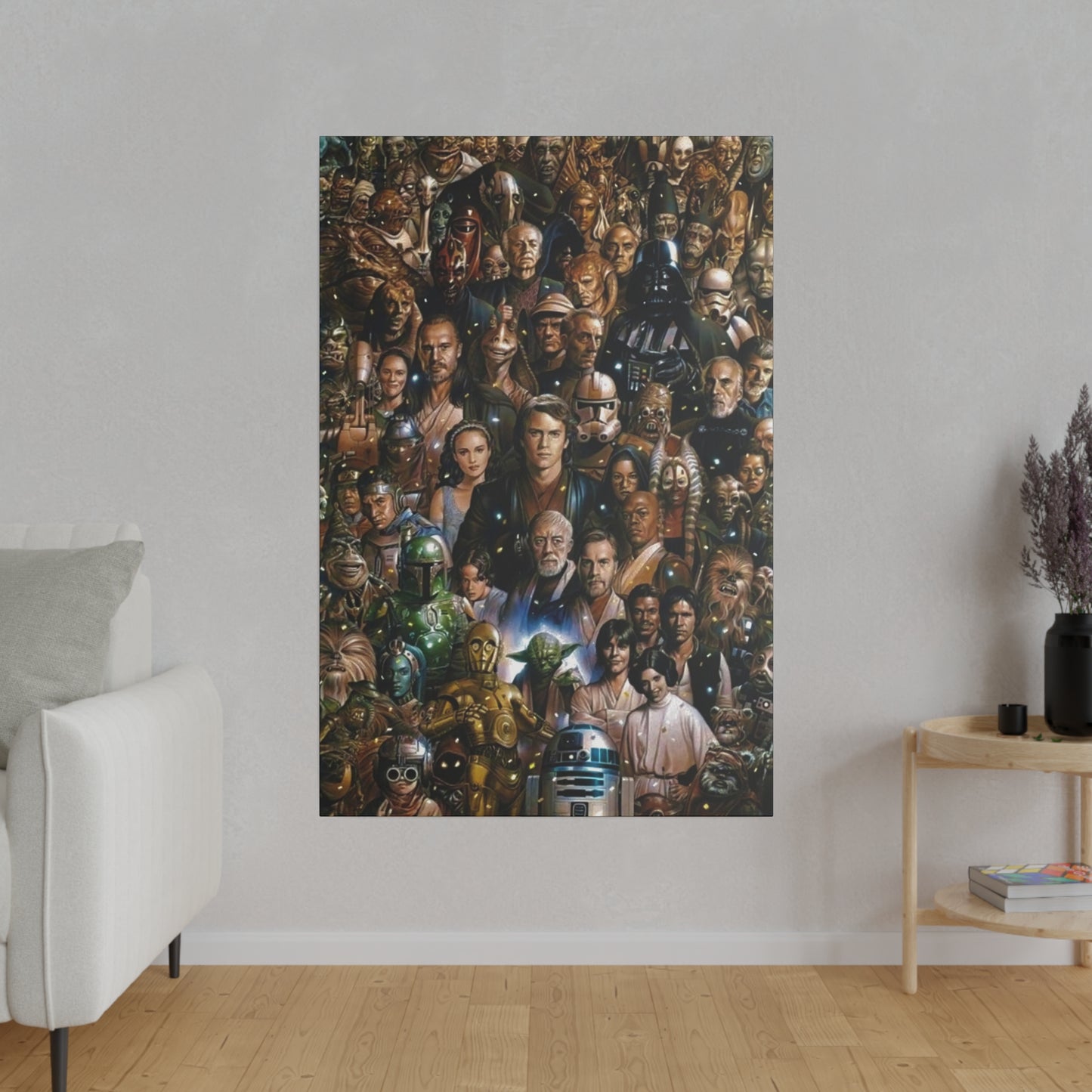 Star Wars Cast all time Canvas