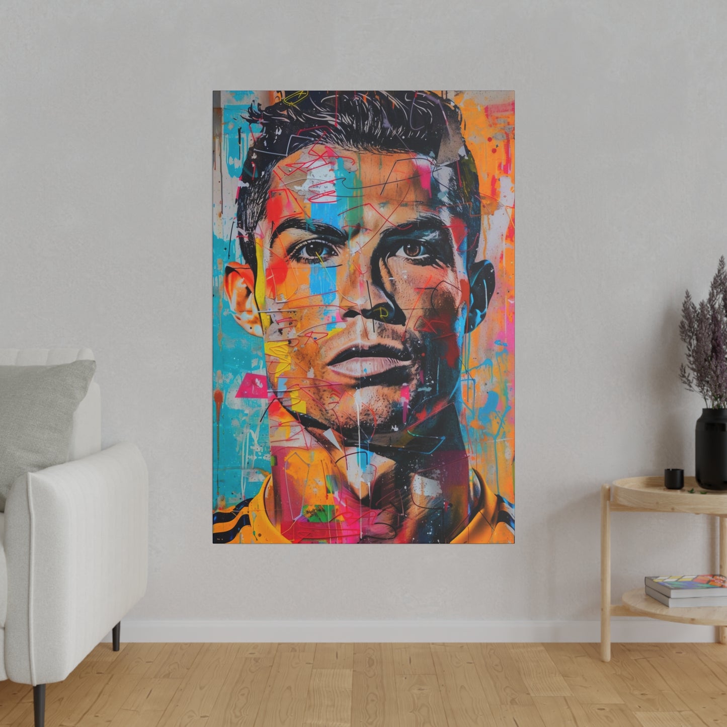 Cristiano Ronaldo Wall Art Canvas