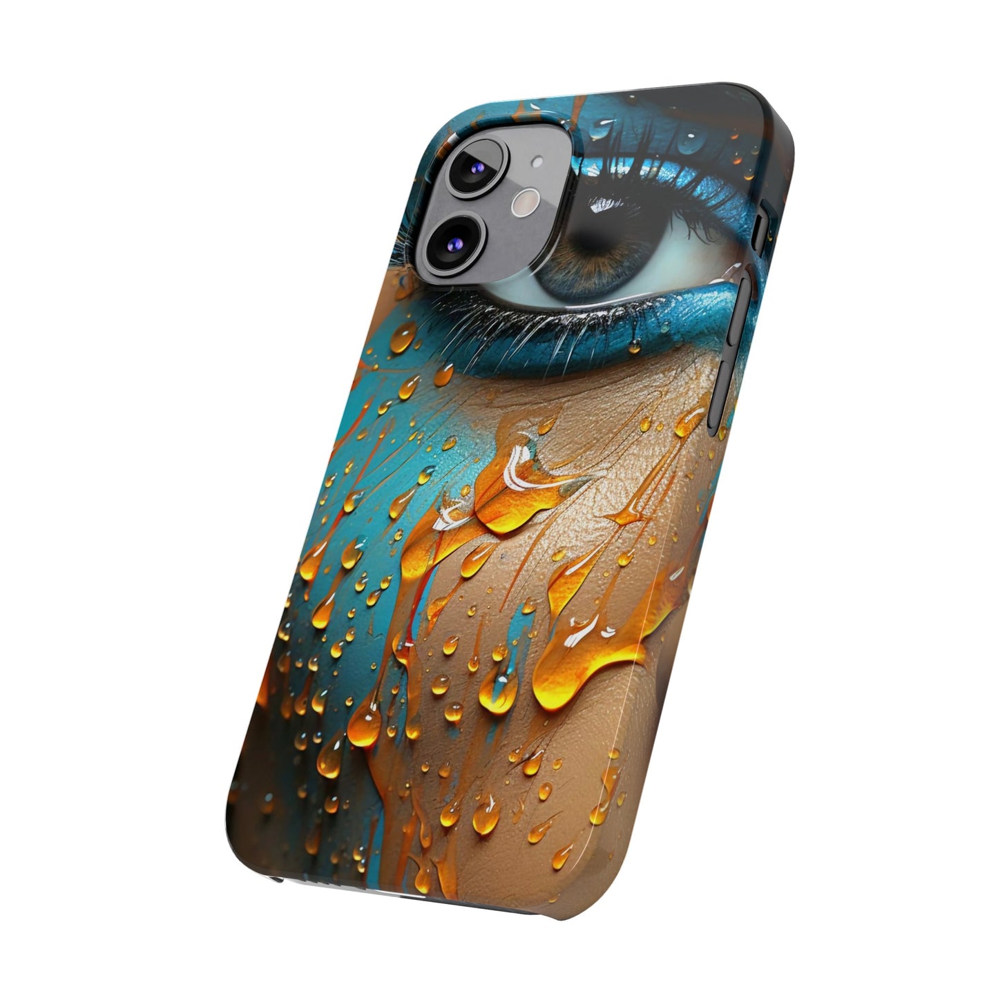 Tearful Eyes: iPhone 15, 14, 13, 12 Cases