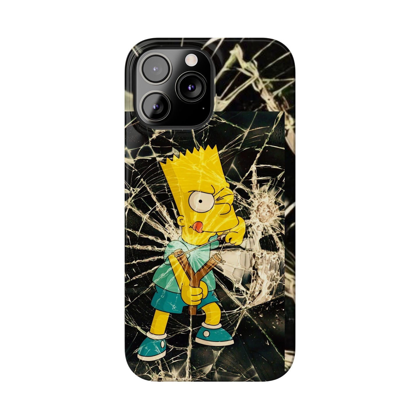 Bart Breaking Glass Iphone 15, 14, 13, 12 Cases