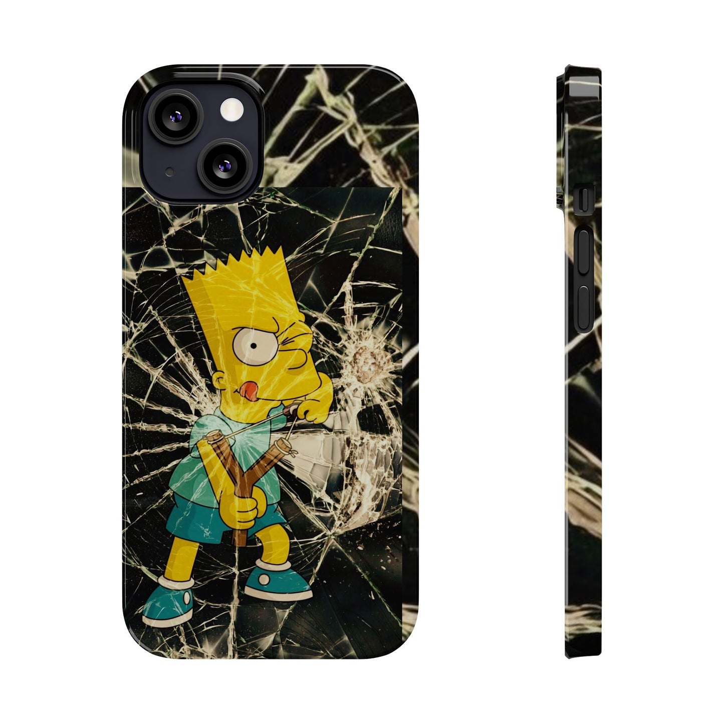 Bart Breaking Glass Iphone 15, 14, 13, 12 Cases