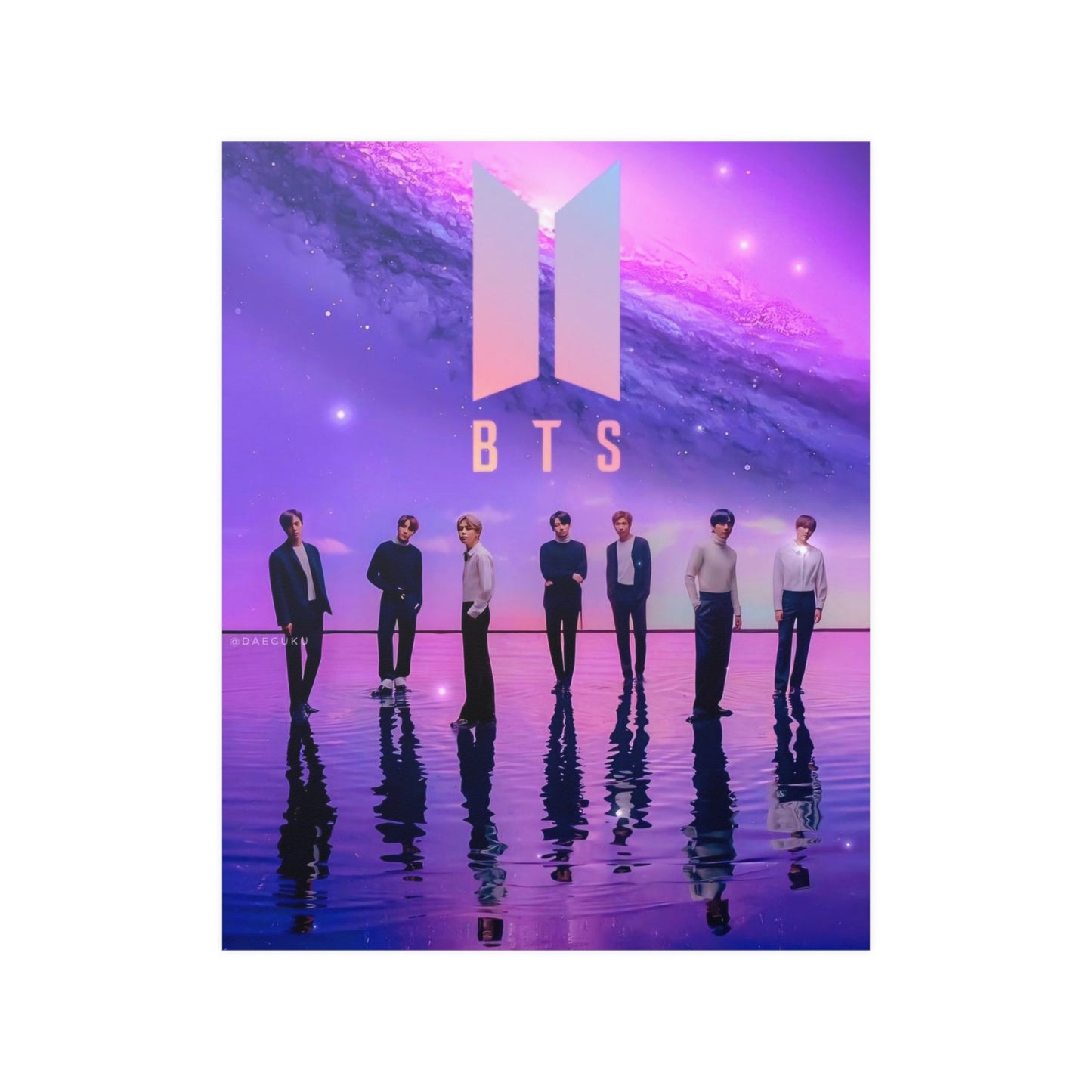 BTS Kpop Poster (NO canvas but Poster)