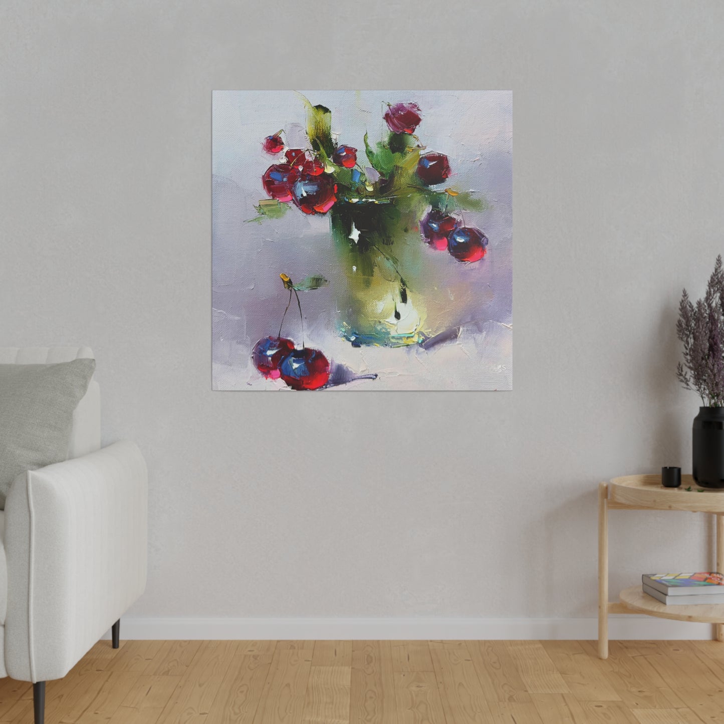 Cherished Moments: Vase of Beauty - Canvas