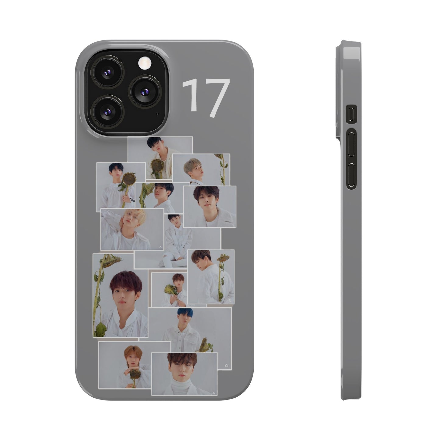 SEVENTEEN White Elegance iPhone 15, 14, 13, 12 Cases