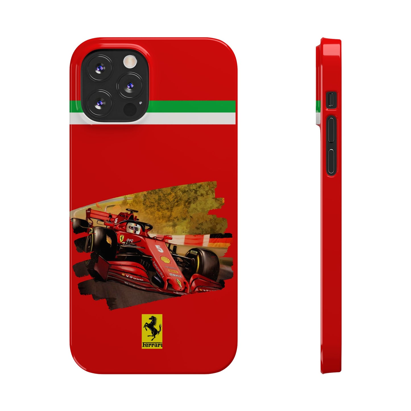 F1 Ferrari Red Edition Iphone Cases