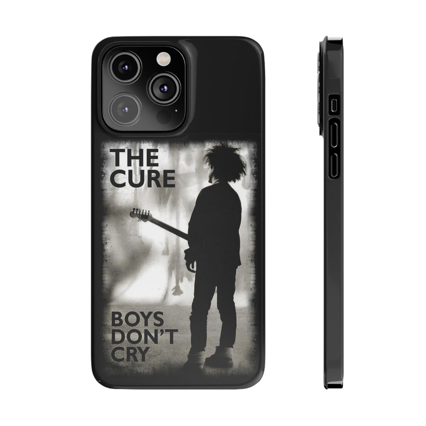 The Cure: Boys Don't Cry" iPhone Covers for 15, 14, 13, 12, 11