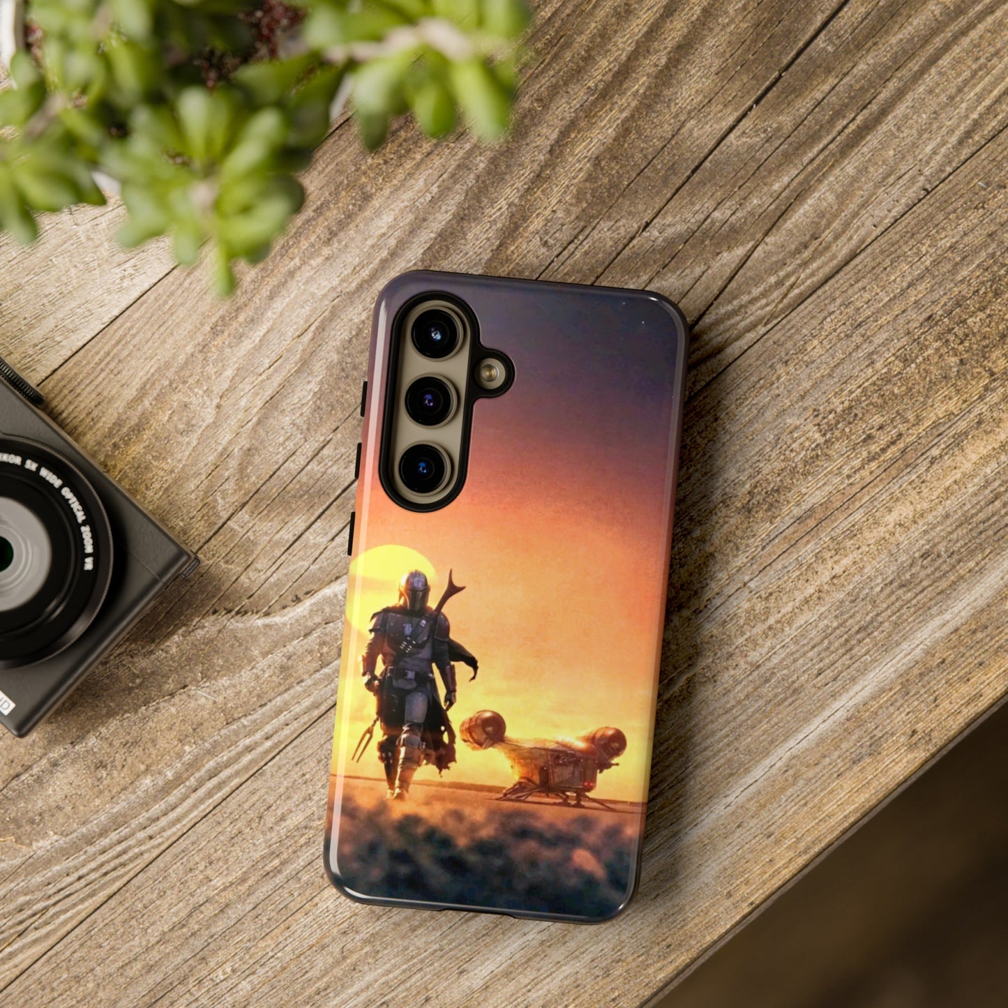 Star Wars Mandalorian Samsung Galaxy Cover: Protect Your Phone with the Force