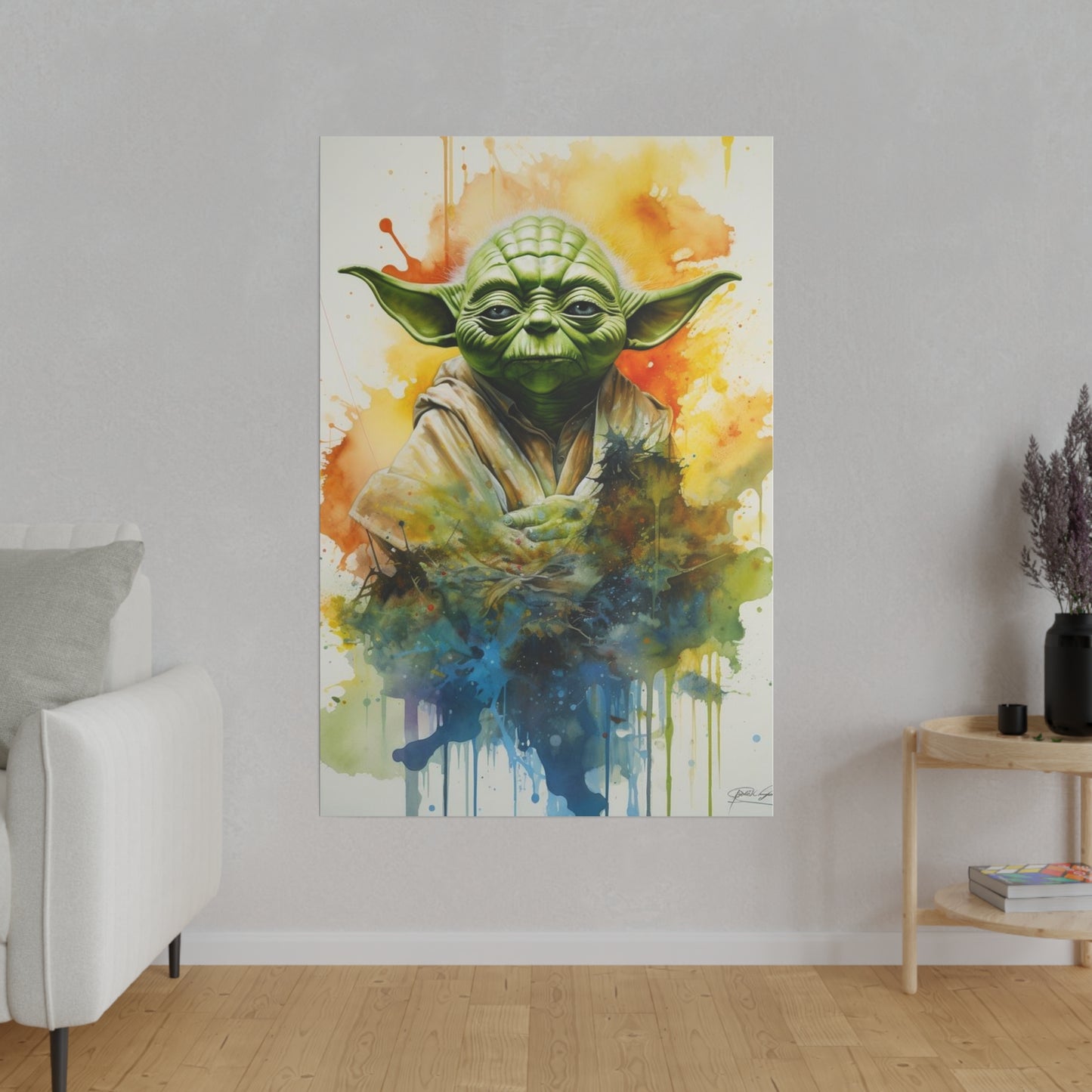 Star Wars Yoda: The Force Canvas - Wisdom and Power