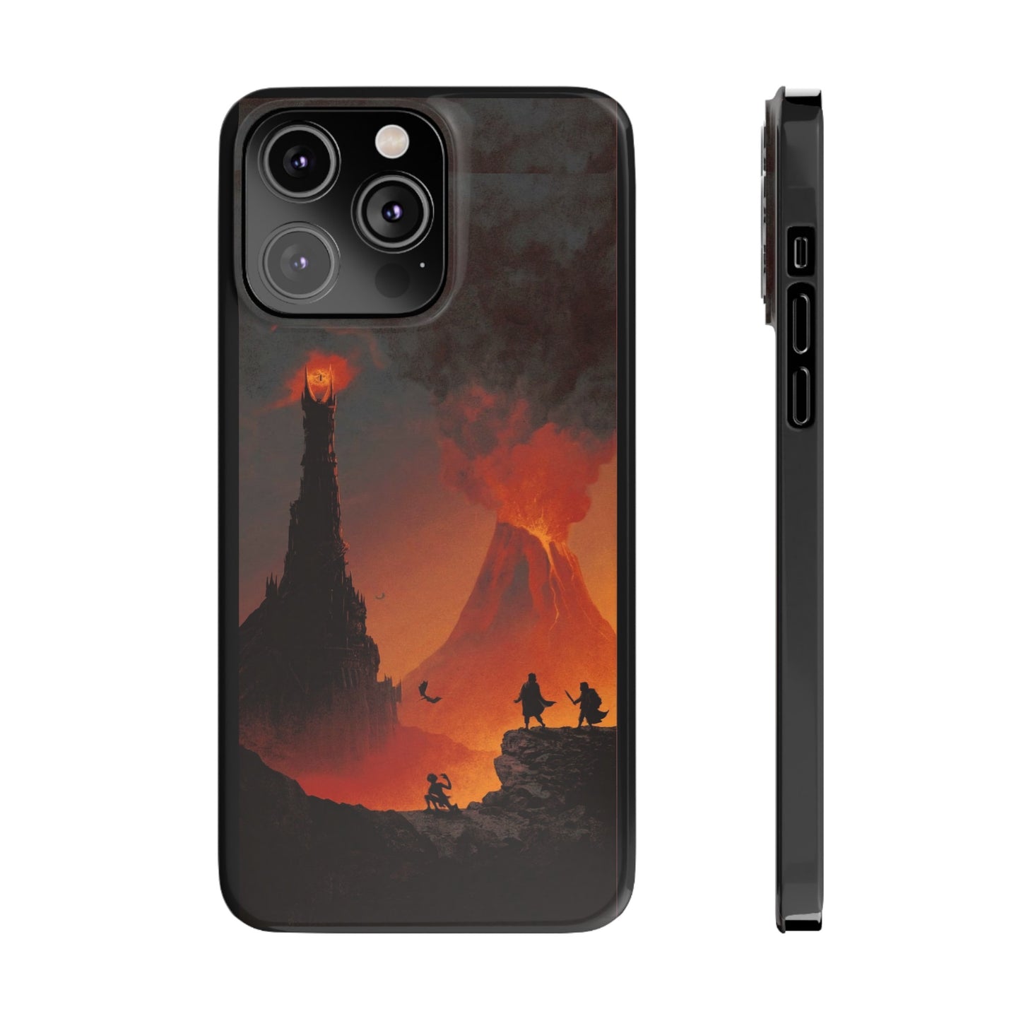 LOTR Frodo Arrived in Mordor iPhone Cases: The Final Quest