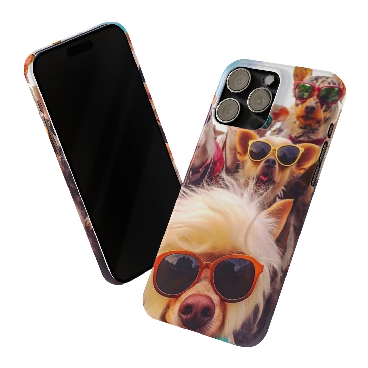 Cool Dogs make Selfie iPhone 15, 14, 13, 12, 11 Cases