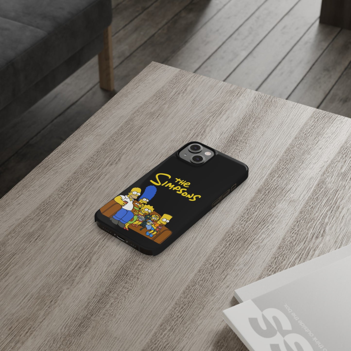 Springfield on Your Phone: The Simpsons iPhone 15, 14, 13, 12, 11 Cases
