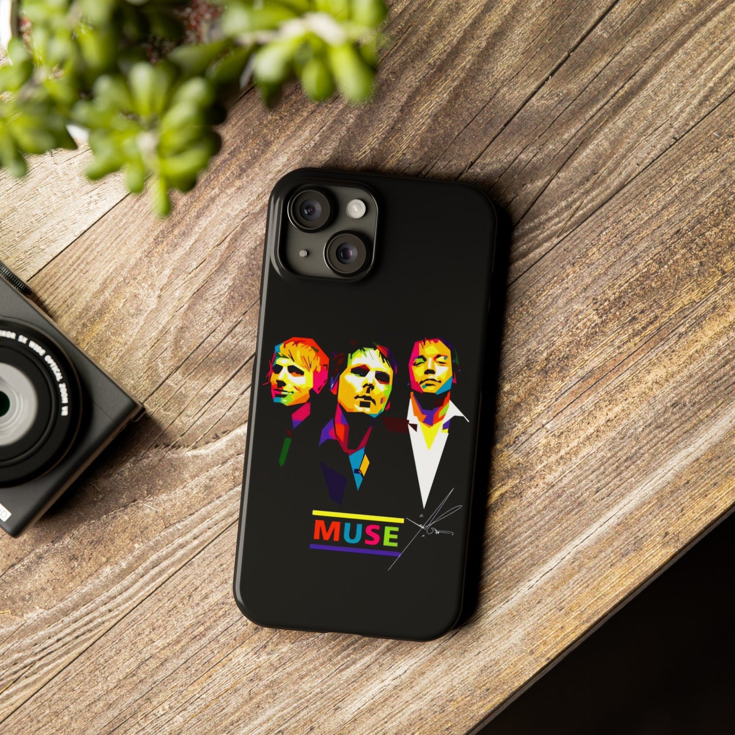 Muse: Unleash Your Inner Rockstar with iPhone 15, 14, 13, 12, 11 Cases