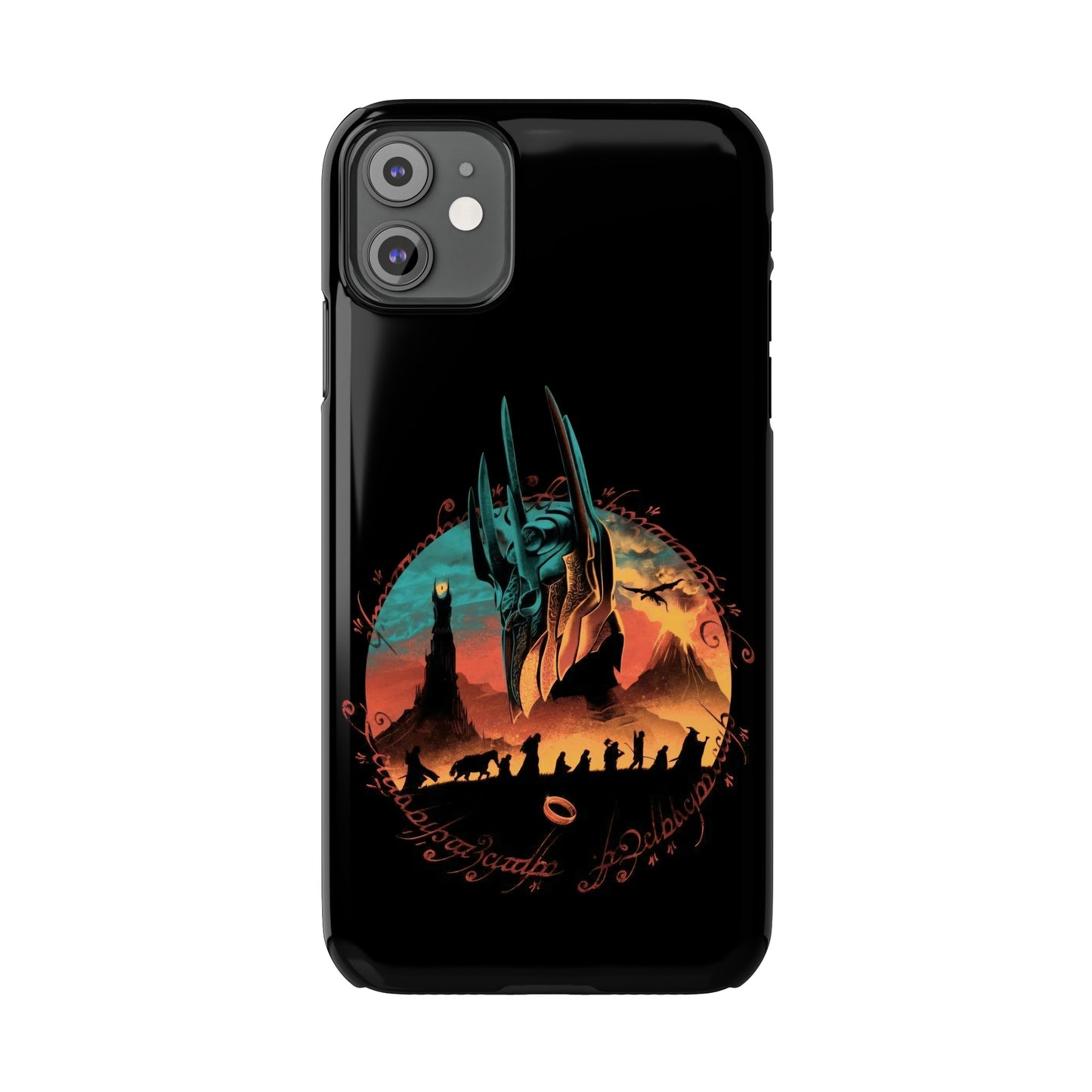 LOTR Fellowship on the Way iPhone Cases: Journey with the Heroes