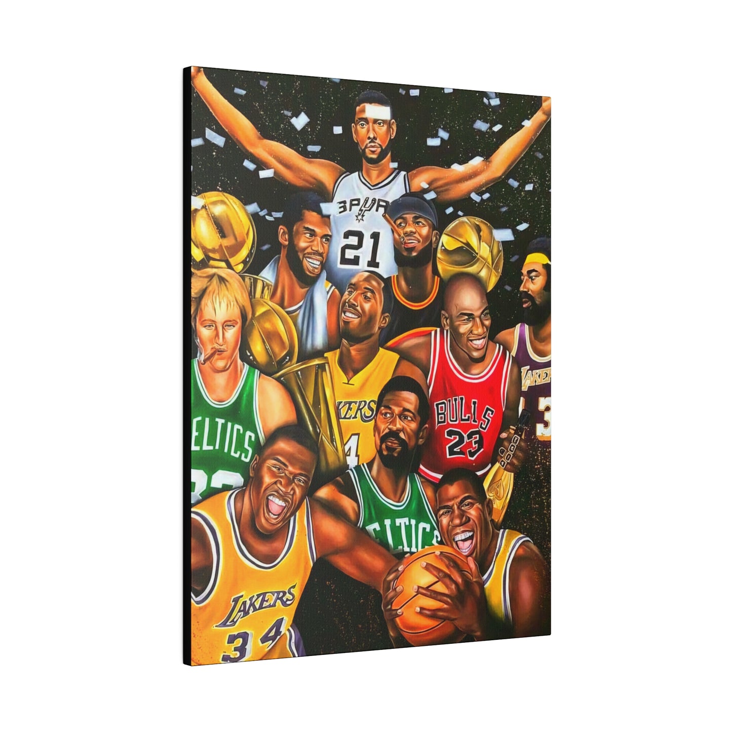 The Best NBA Players all Time - Canvas