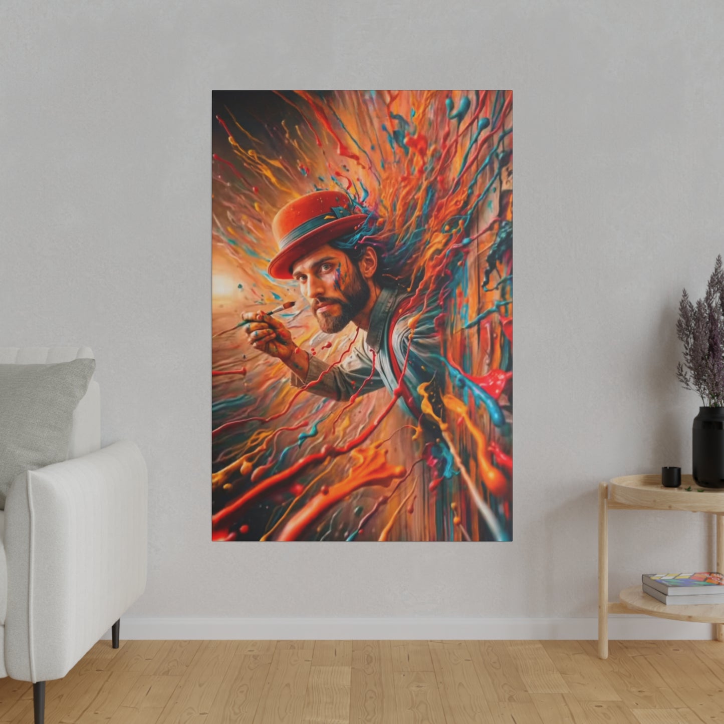 Prisoner Of Your Own Painting - Canvas