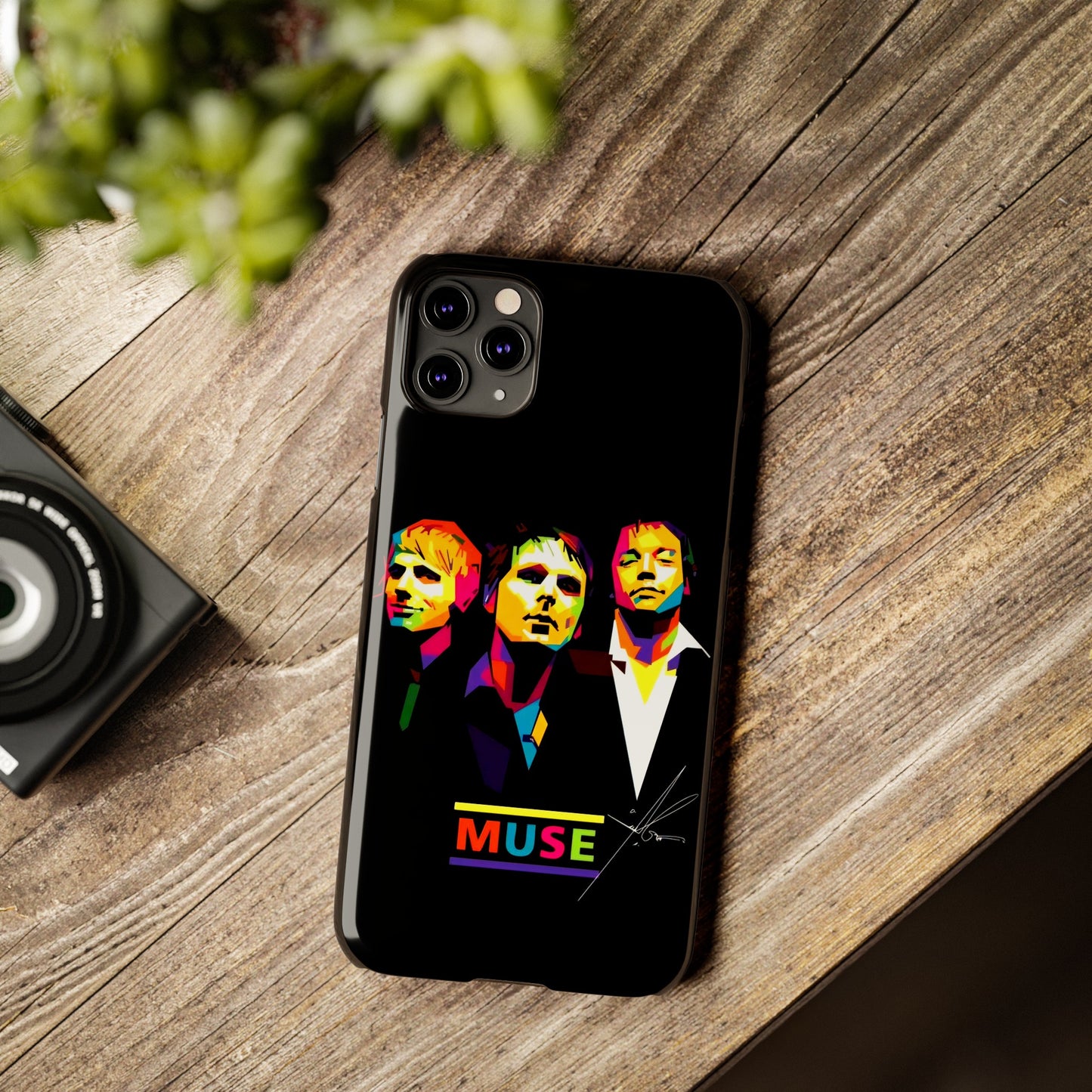 Muse: Unleash Your Inner Rockstar with iPhone 15, 14, 13, 12, 11 Cases