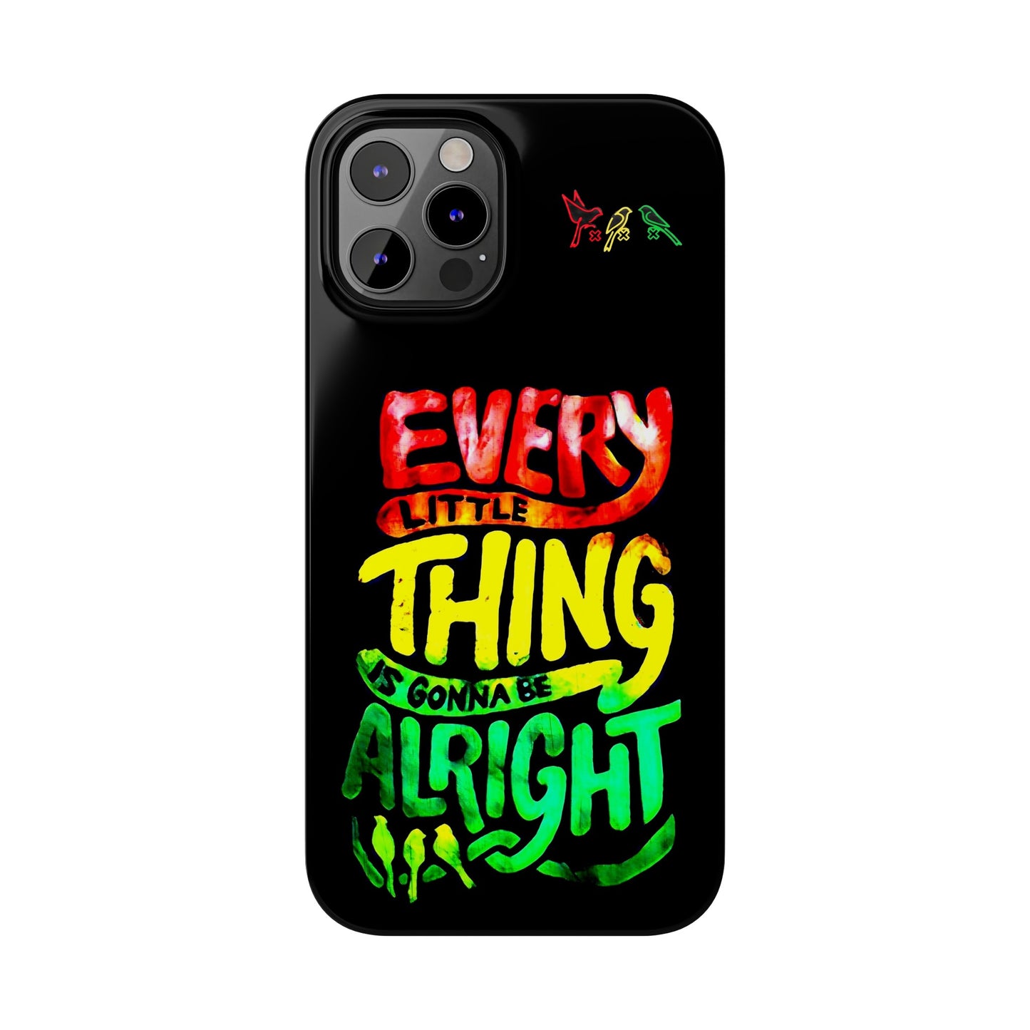 3 Little Birds - Bob Marley iPhone Cover: Peace and Protection