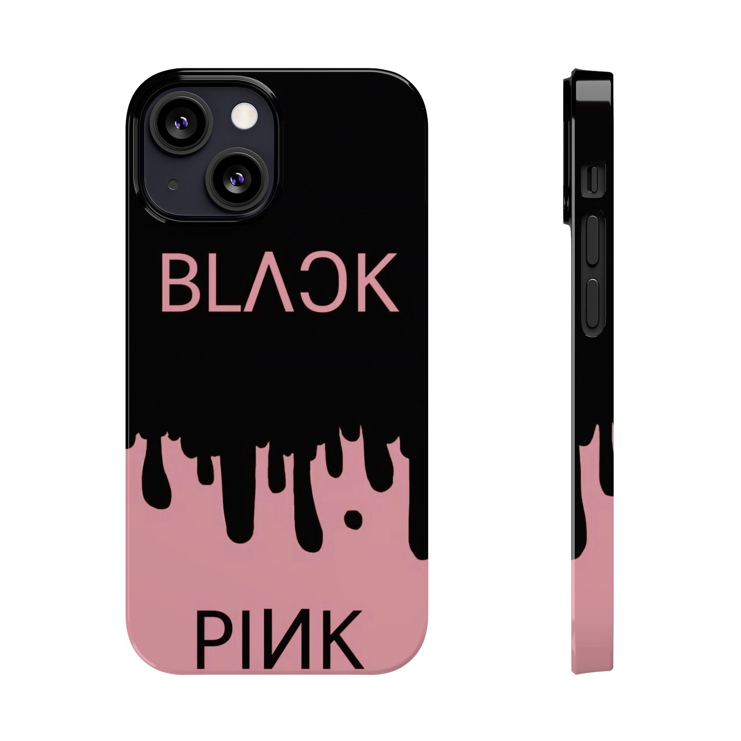 Black Pink Color Edition Iphone 15, 14, 13, 12 Cases