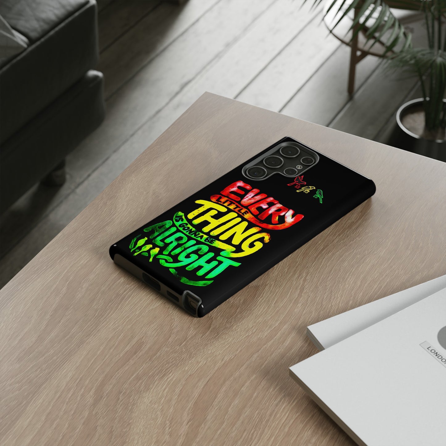 3 Little Birds - Bob Marley Samsung Galaxy Cover: Peace and Protection