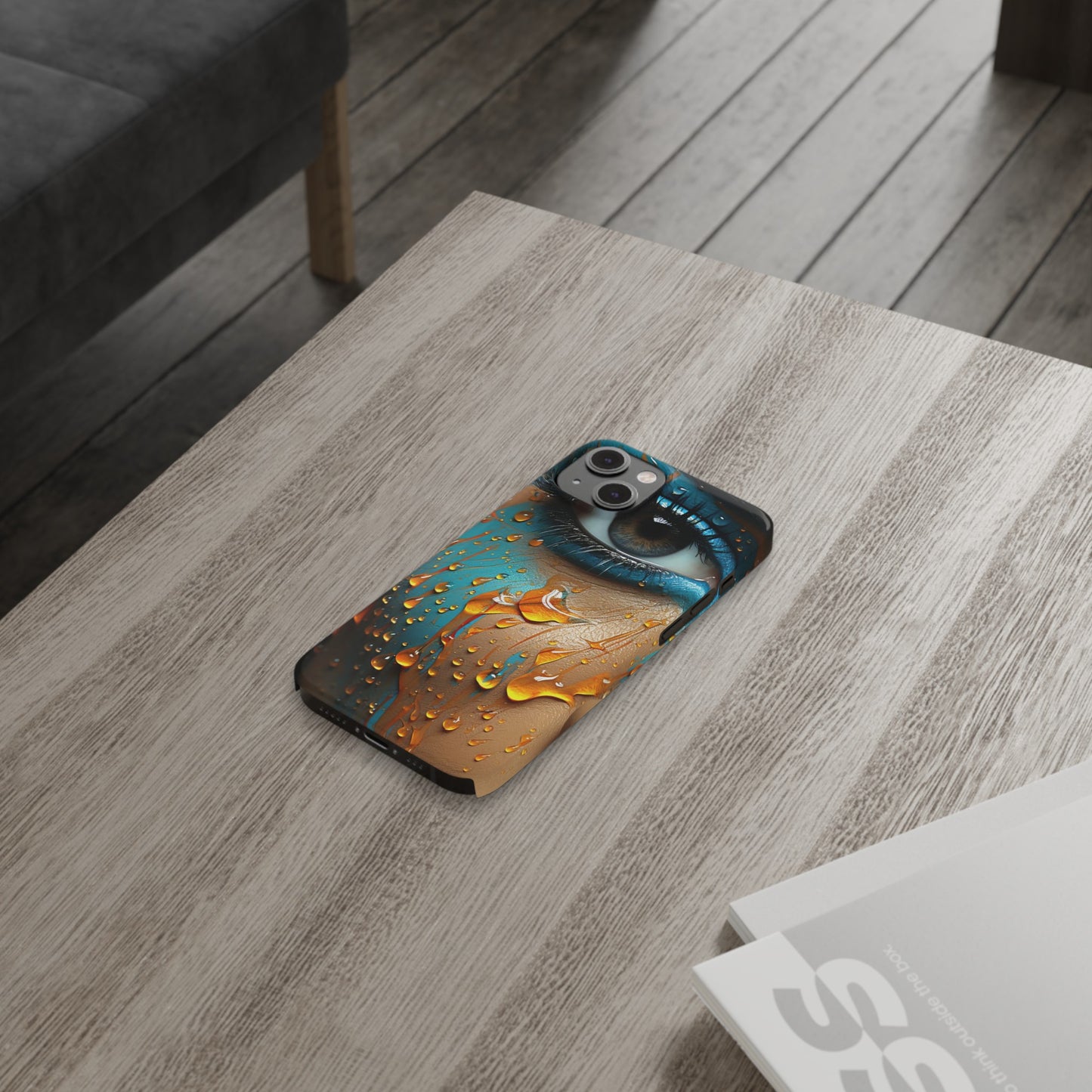 Tearful Eyes: iPhone 15, 14, 13, 12 Cases