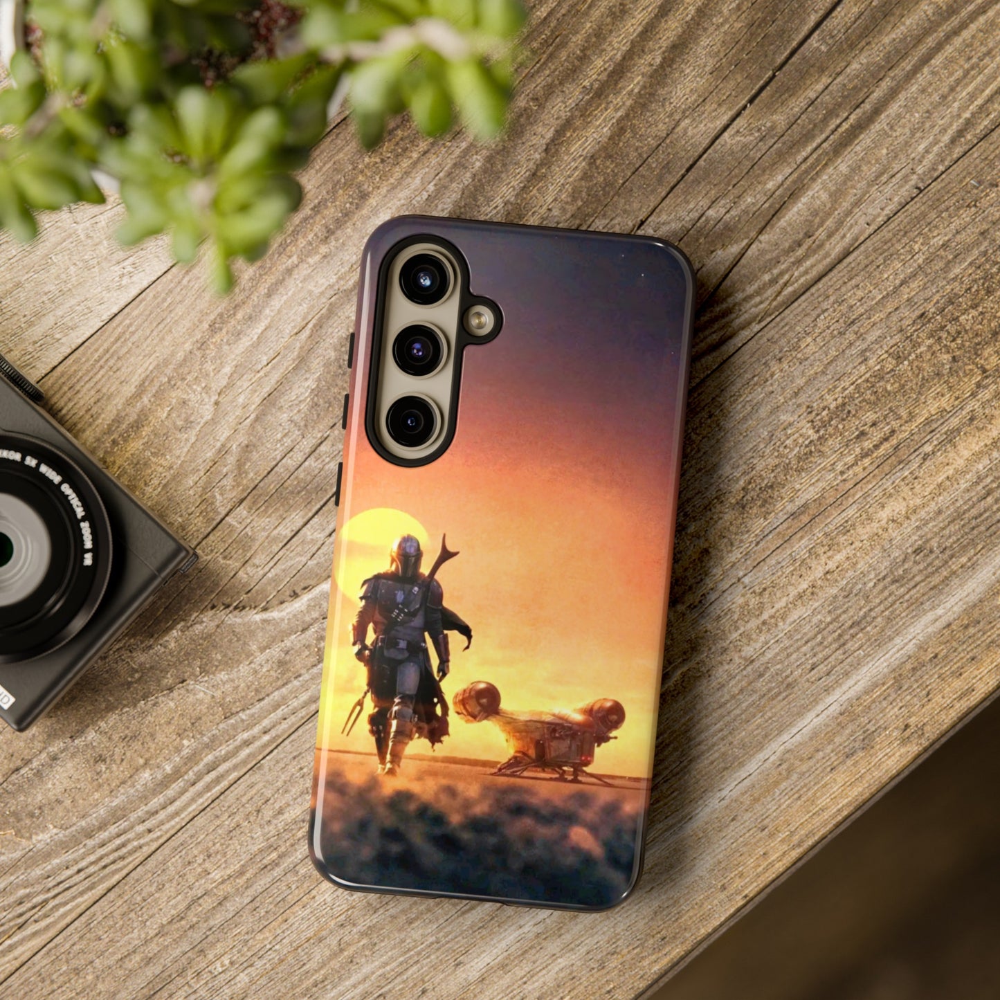 Star Wars Mandalorian Samsung Galaxy Cover: Protect Your Phone with the Force