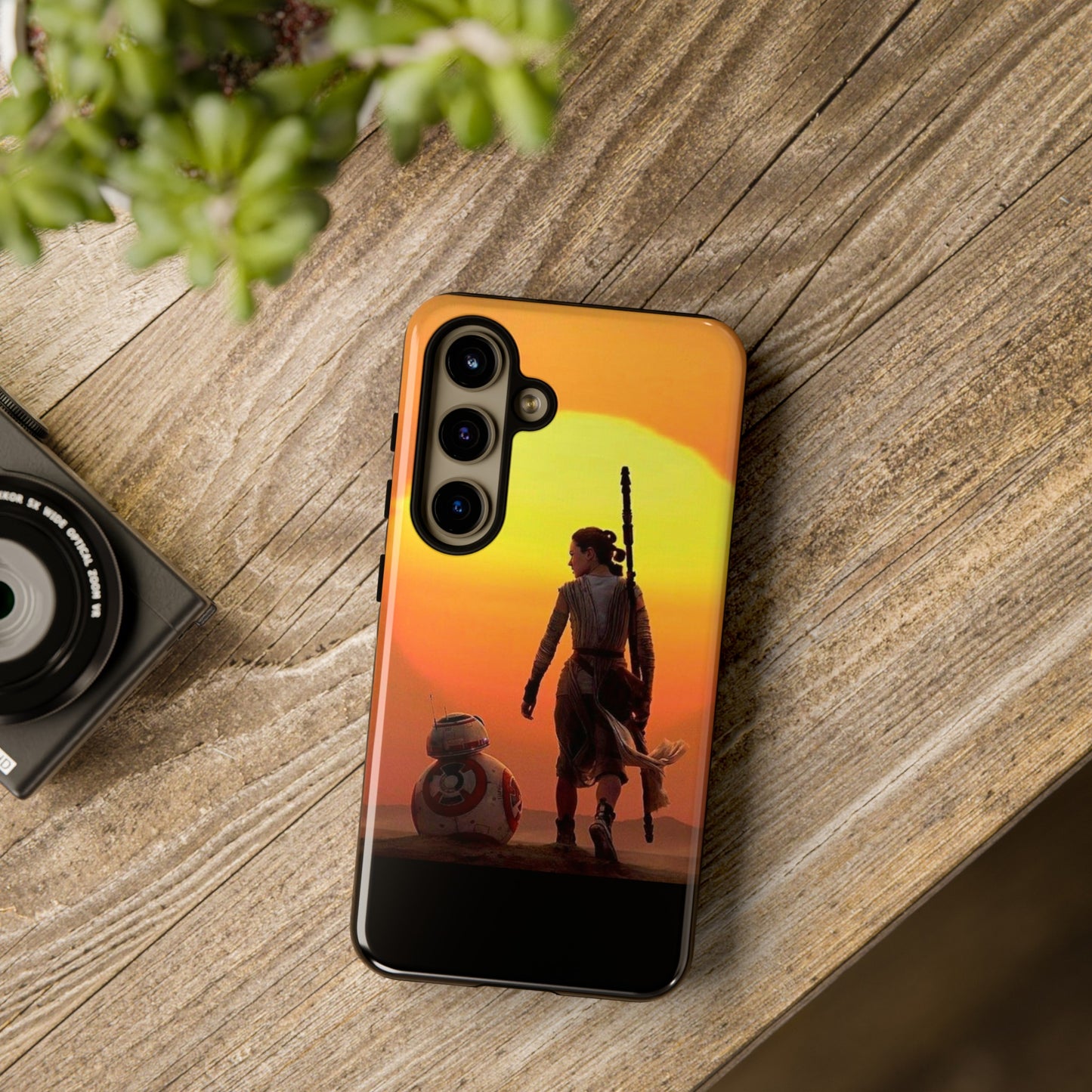 Star Wars Rey with BB-8 Samsung Galaxy Cases: Adventure Awaits