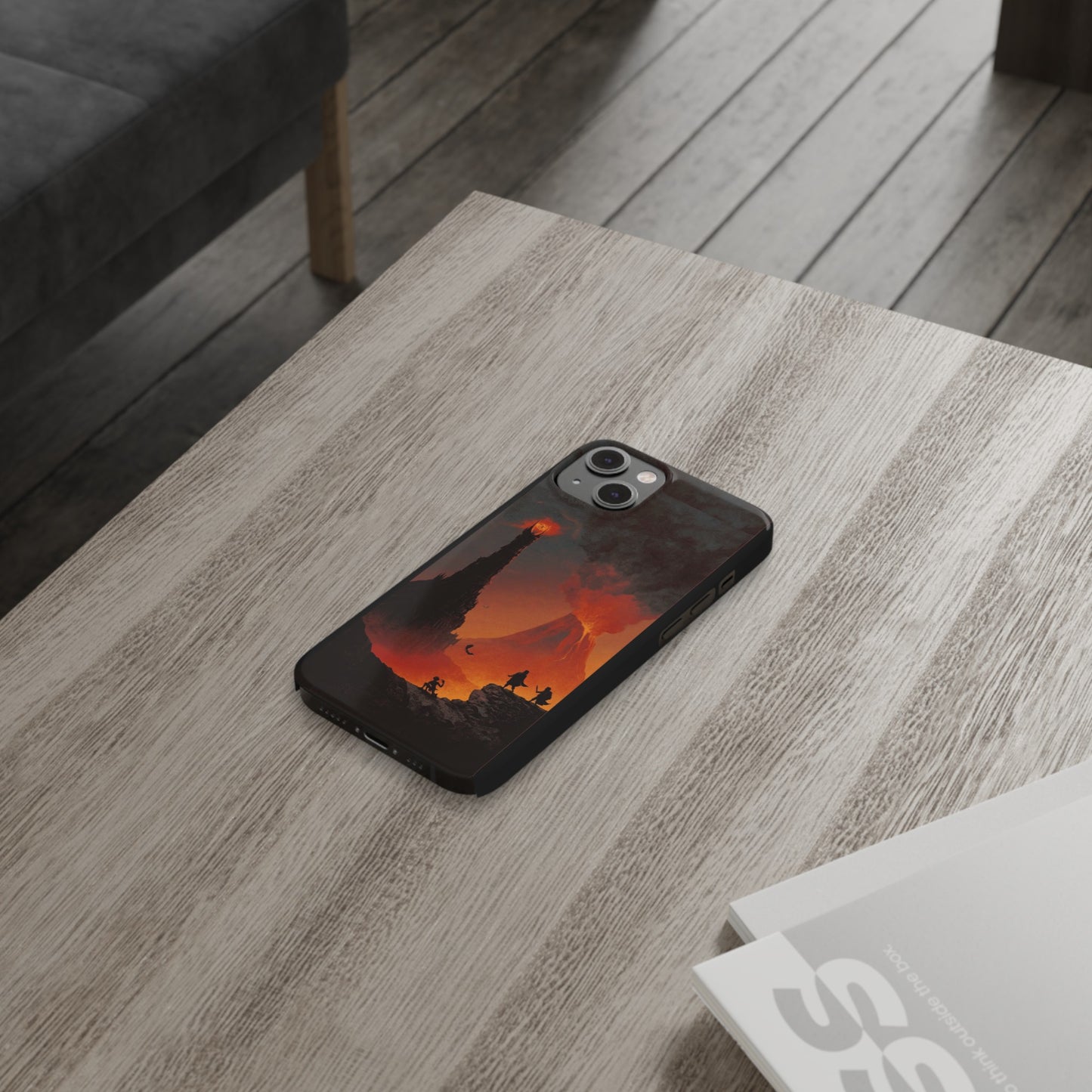 LOTR Frodo Arrived in Mordor iPhone Cases: The Final Quest