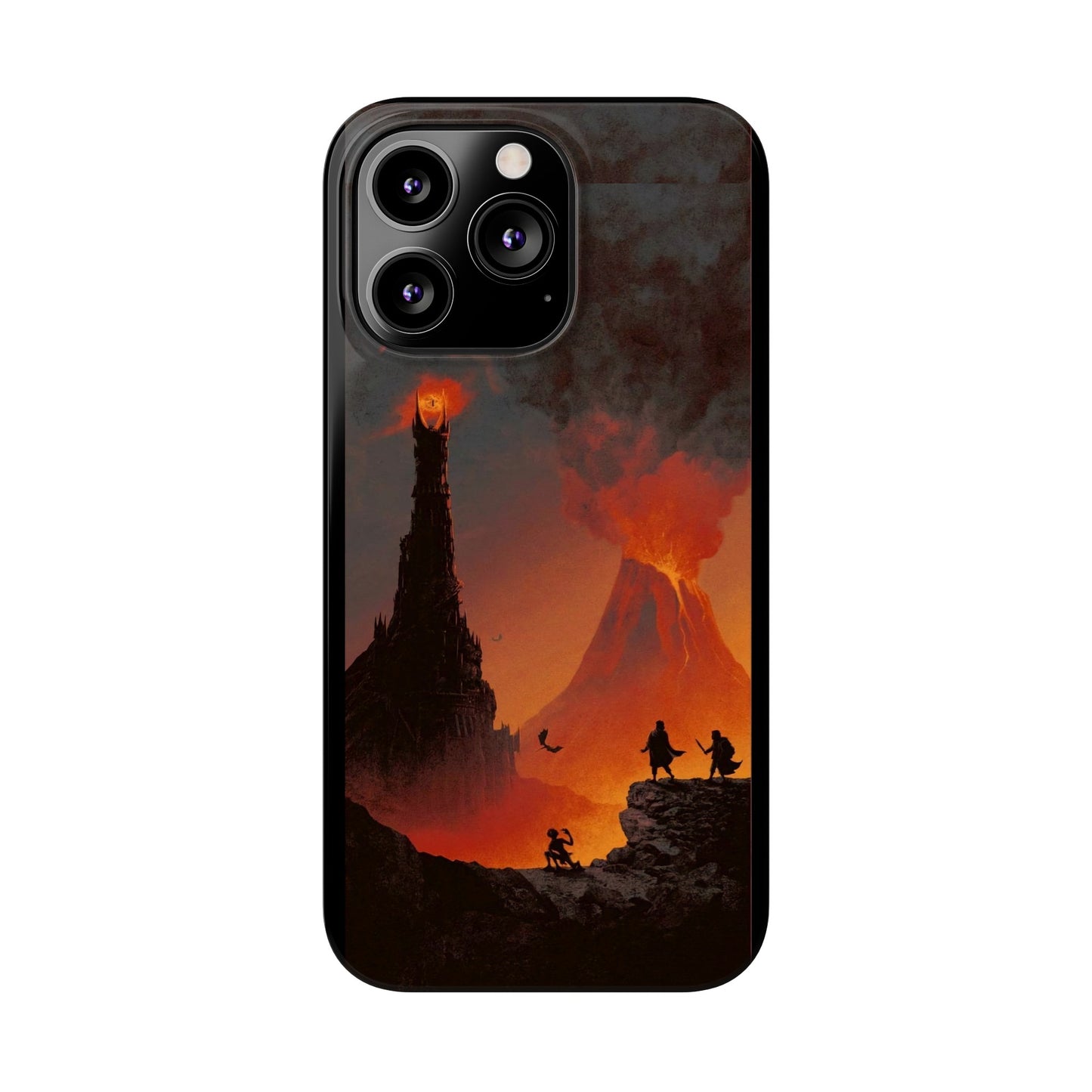 LOTR Frodo Arrived in Mordor iPhone Cases: The Final Quest