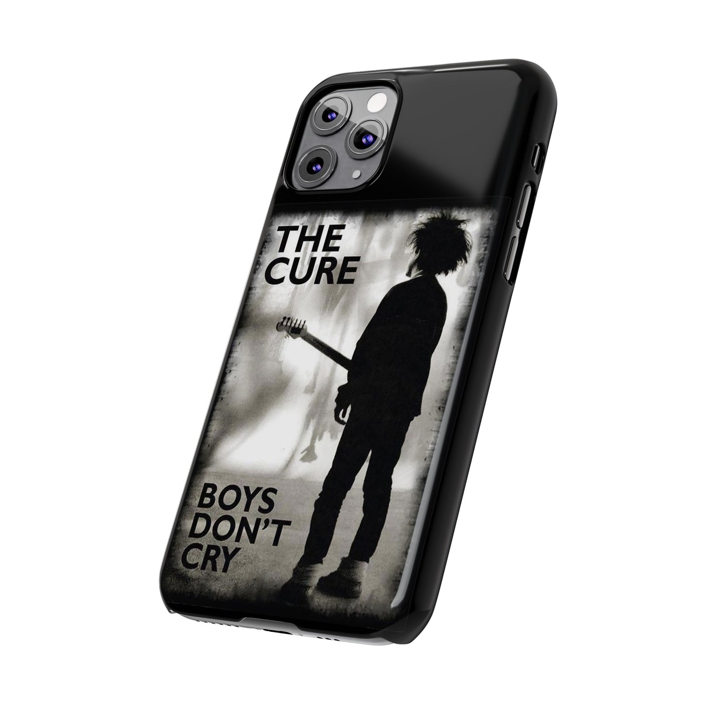 The Cure: Boys Don't Cry" iPhone Covers for 15, 14, 13, 12, 11