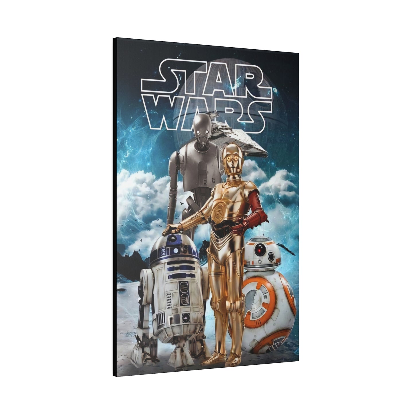 Star Wars R2-D2, BB-8 & C-3PO Canvas: Droid Magic