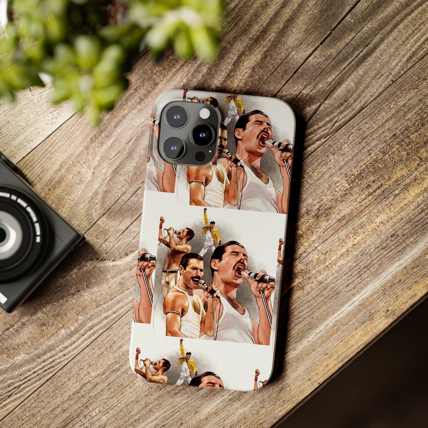 Freddie Mercury, Live, Queen, Iphone 15, 14, 13, 12 Cases