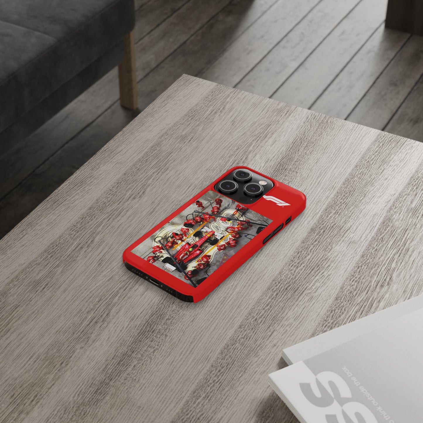 F1 Ferrari Pitstop Iphone Cases