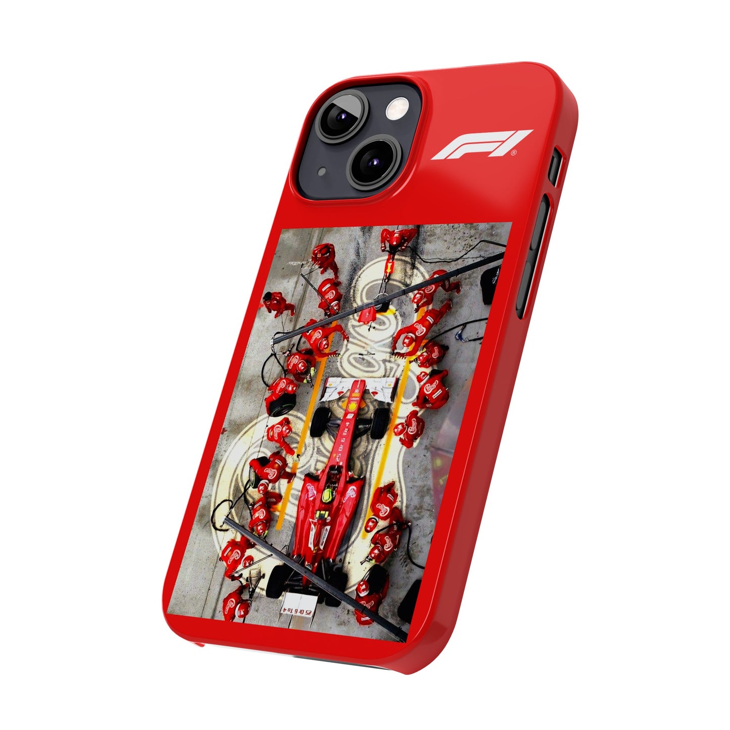 F1 Ferrari Pitstop Iphone Cases