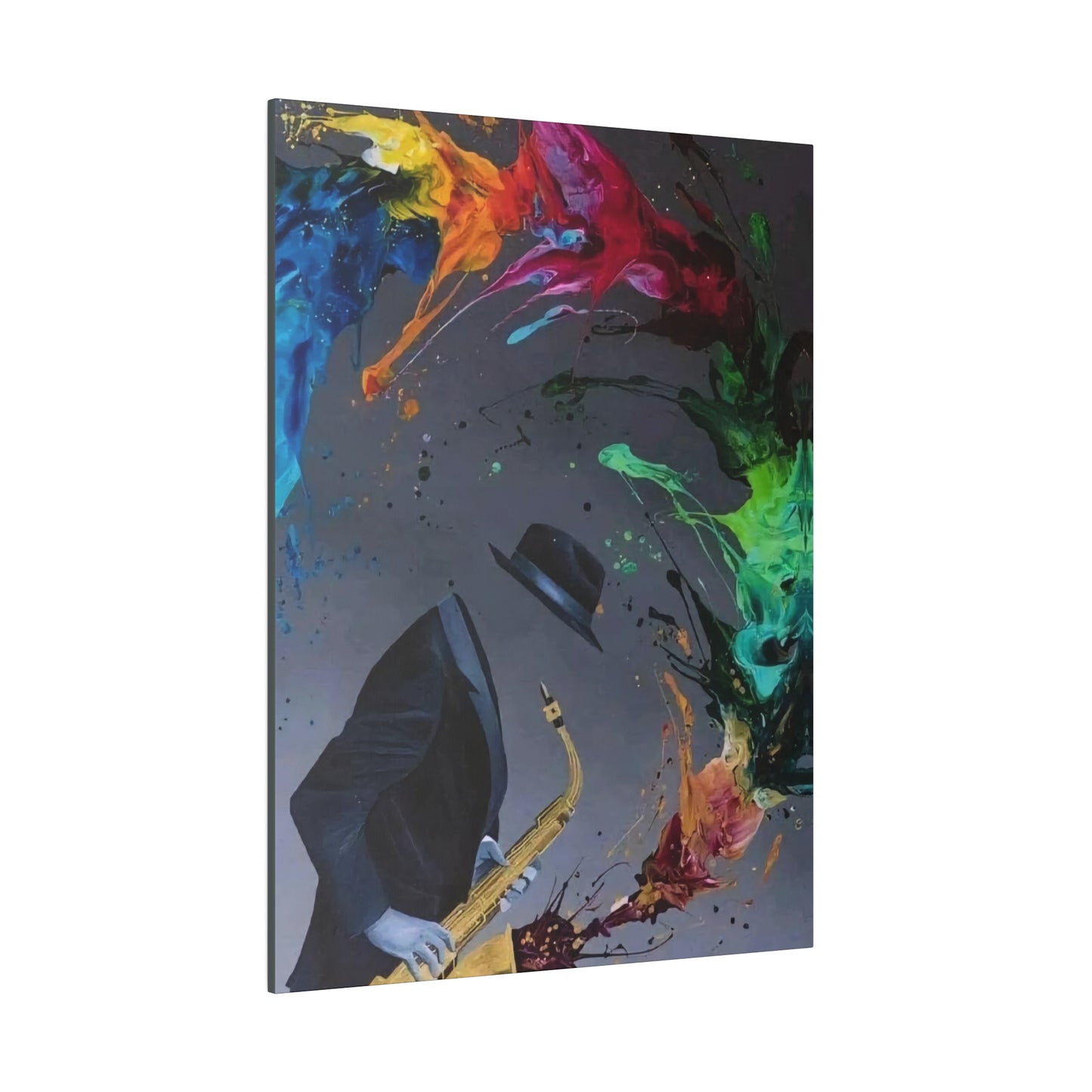 Saxophonist Symphony: Music-Inspired - Canvas