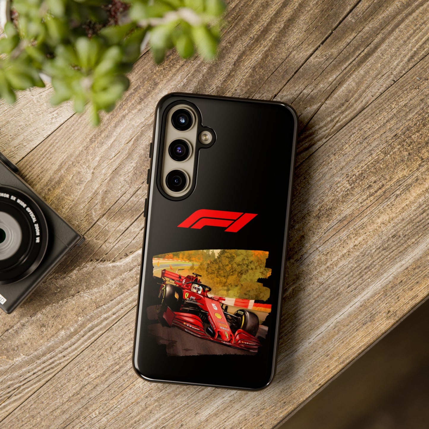 F1 Ferrari's power Samsung Galaxy S24, S23, S22 Cases