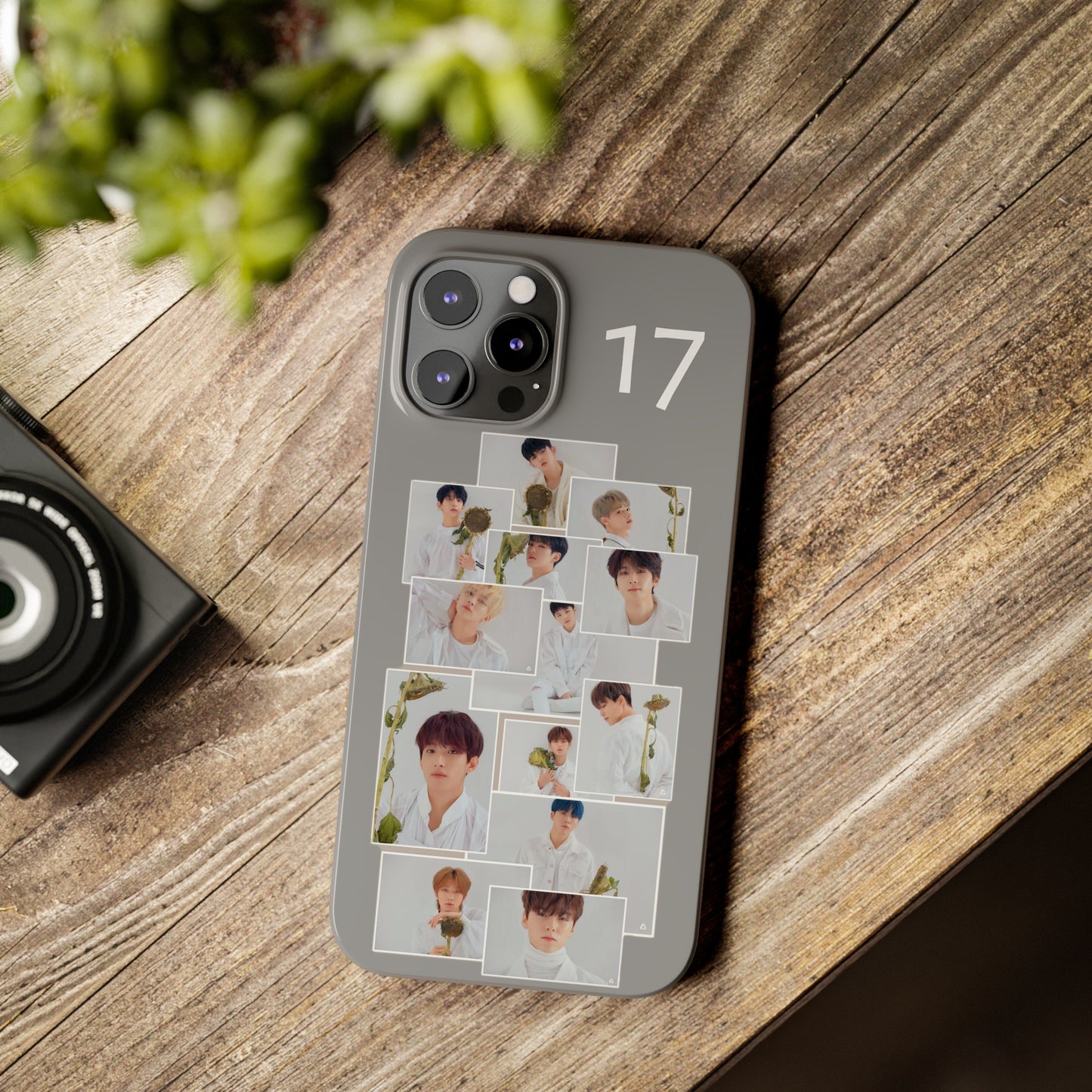 SEVENTEEN White Elegance iPhone 15, 14, 13, 12 Cases