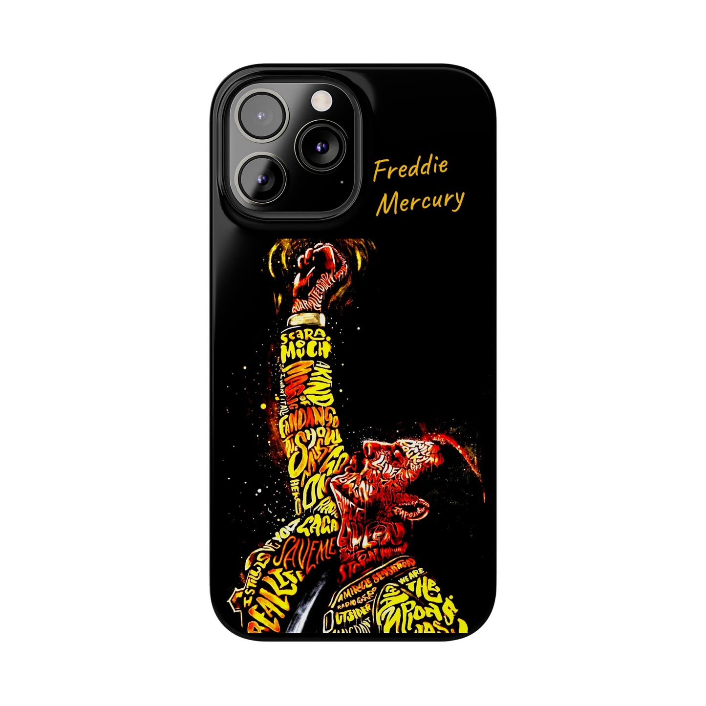 Freddie Mercury Songs IPhone 15, 14, 13, 12, 11 Cases