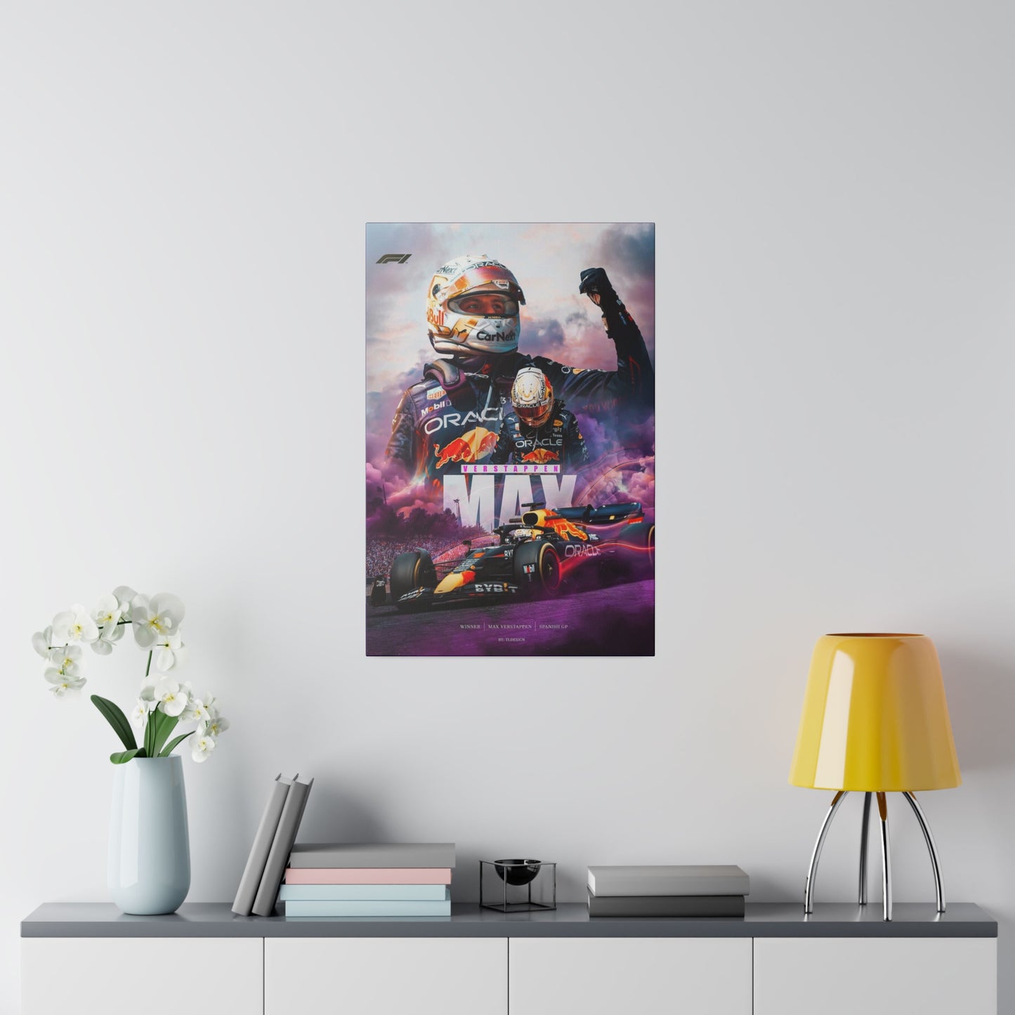 Max Verstappen: Redbull GP Spain Victory Canvas