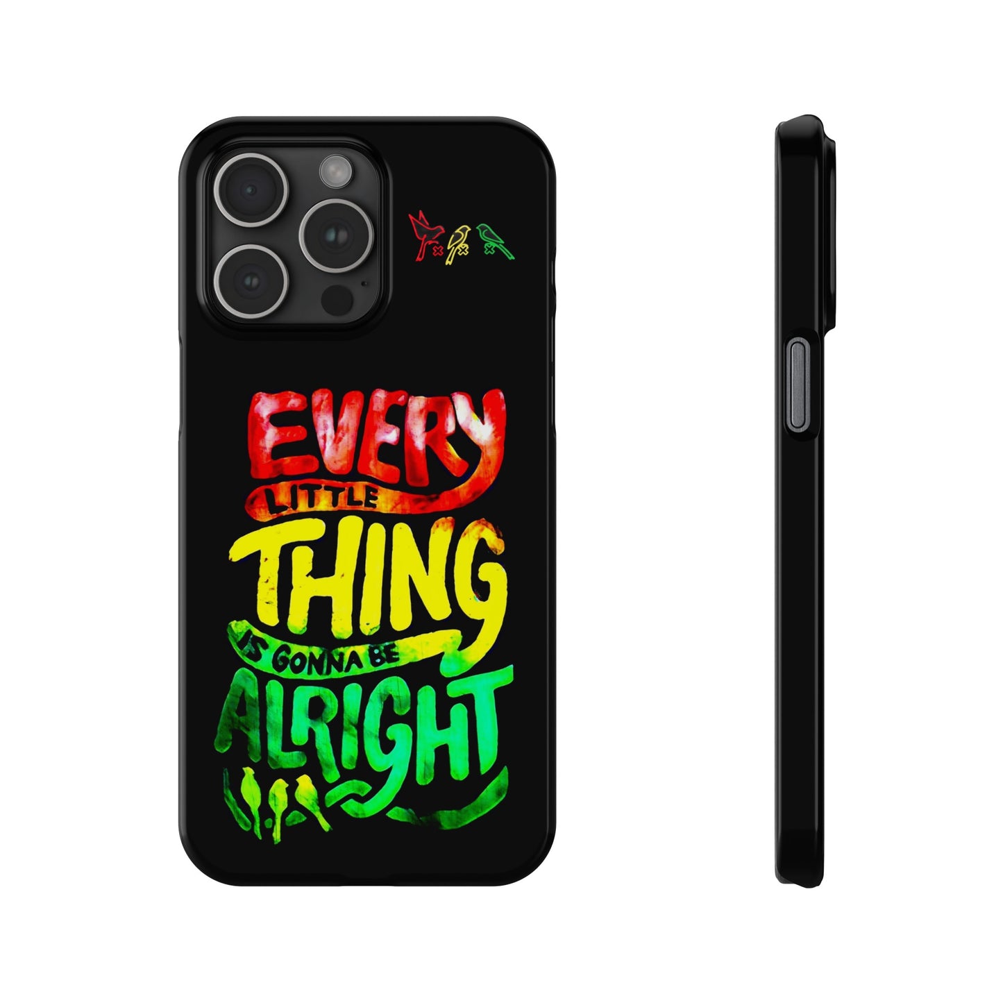 3 Little Birds - Bob Marley iPhone Cover: Peace and Protection