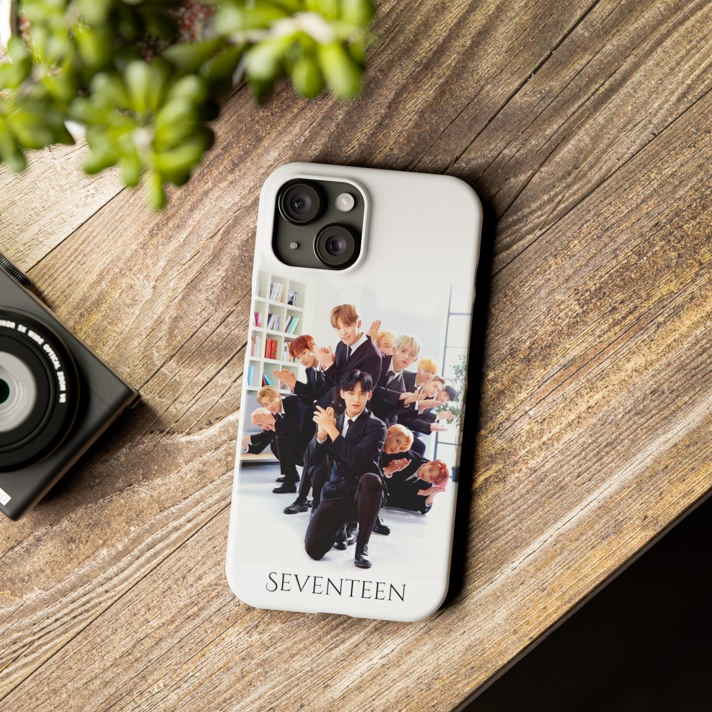 SEVENTEEN: Secret Agent Mission iPhone 15, 14, 13, 12 Cases