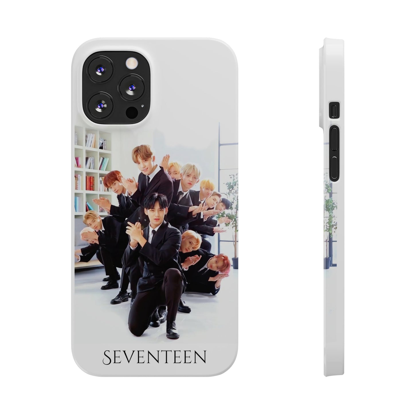 SEVENTEEN: Secret Agent Mission iPhone 15, 14, 13, 12 Cases