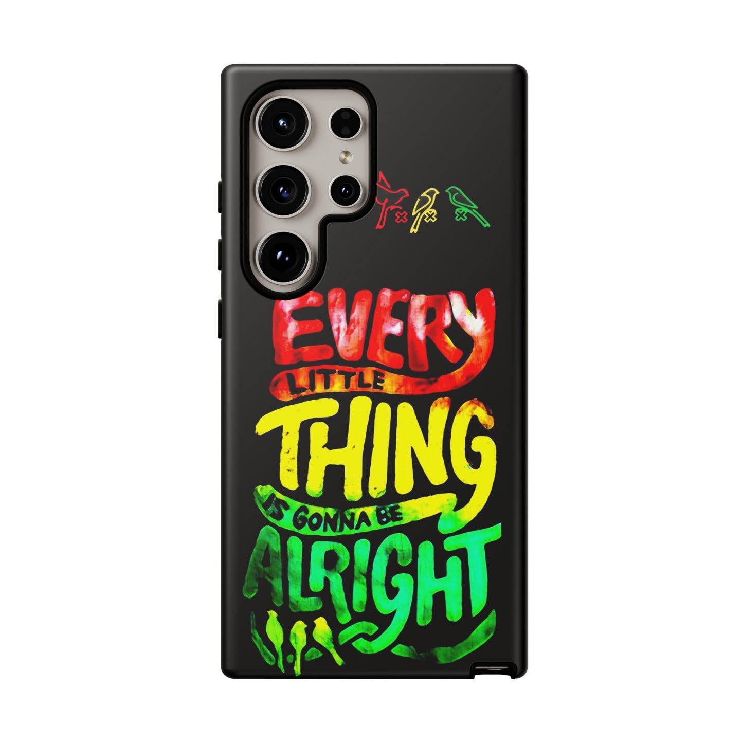 3 Little Birds - Bob Marley Samsung Galaxy Cover: Peace and Protection