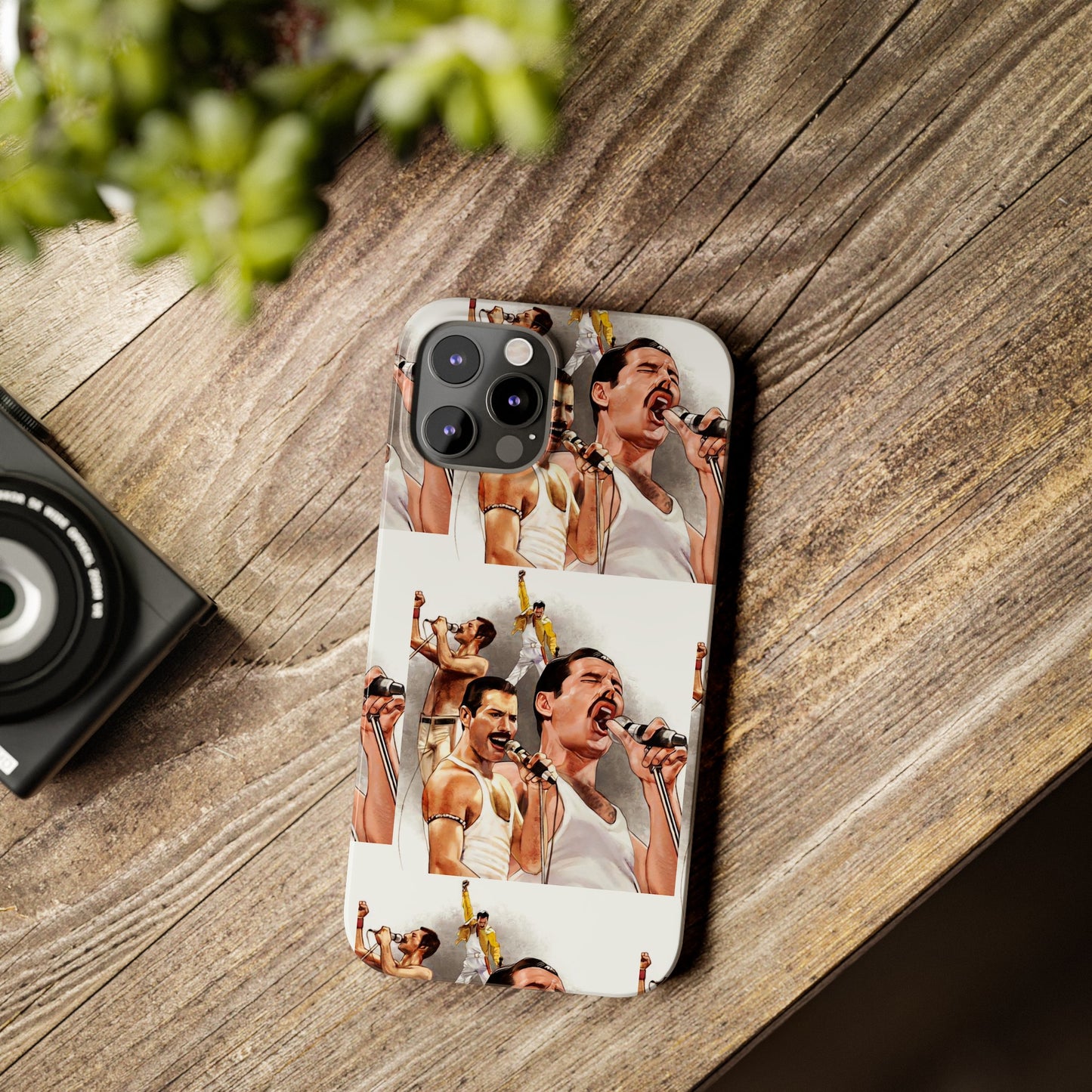 Freddie Mercury, Live, Queen, Iphone 15, 14, 13, 12 Cases
