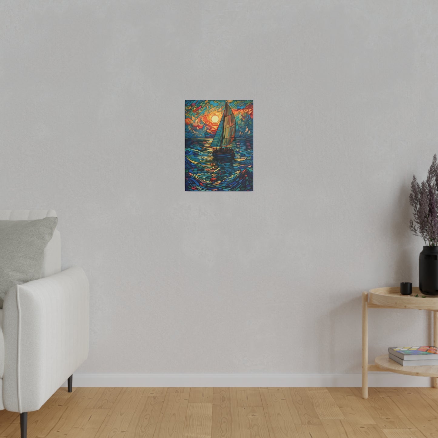 Ship on the Sea: Nautical Wall Art - Canvas